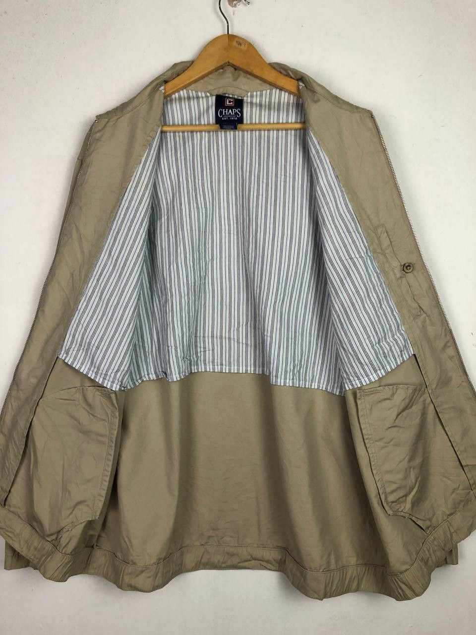 RRL Ralph Lauren × Ralph Lauren × Vintage Vintage Chaps Polo Ralph Lauren Full Zipper jacket Size US L / EU 52-54 / 3 - 9 Thumbnail
