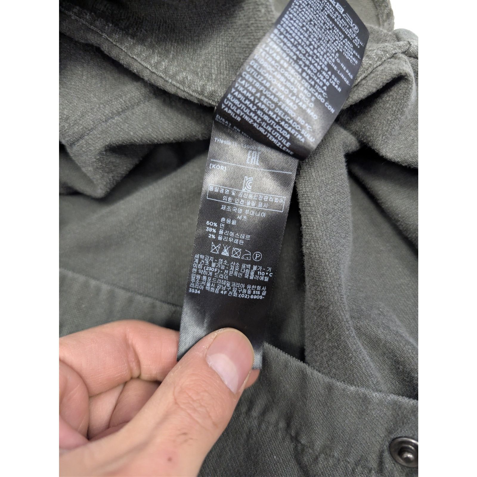 Tom Ford o1rshd1 CC20 Corduroy Western Button up Shirt in Grey Size US M / EU 48-50 / 2 - 19 Thumbnail