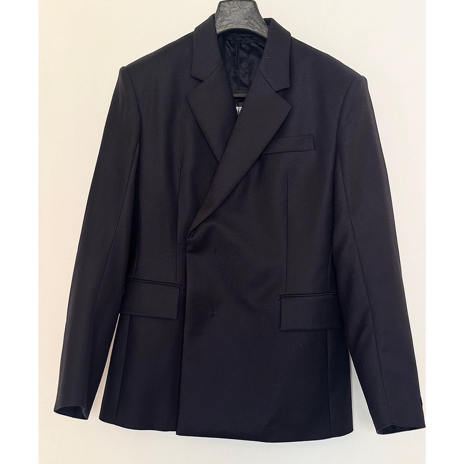 Prada Prada NWT FW22 Double-breasted Runway Wool Blazer Size US M / EU 48-50 / 2 - 1 Thumbnail