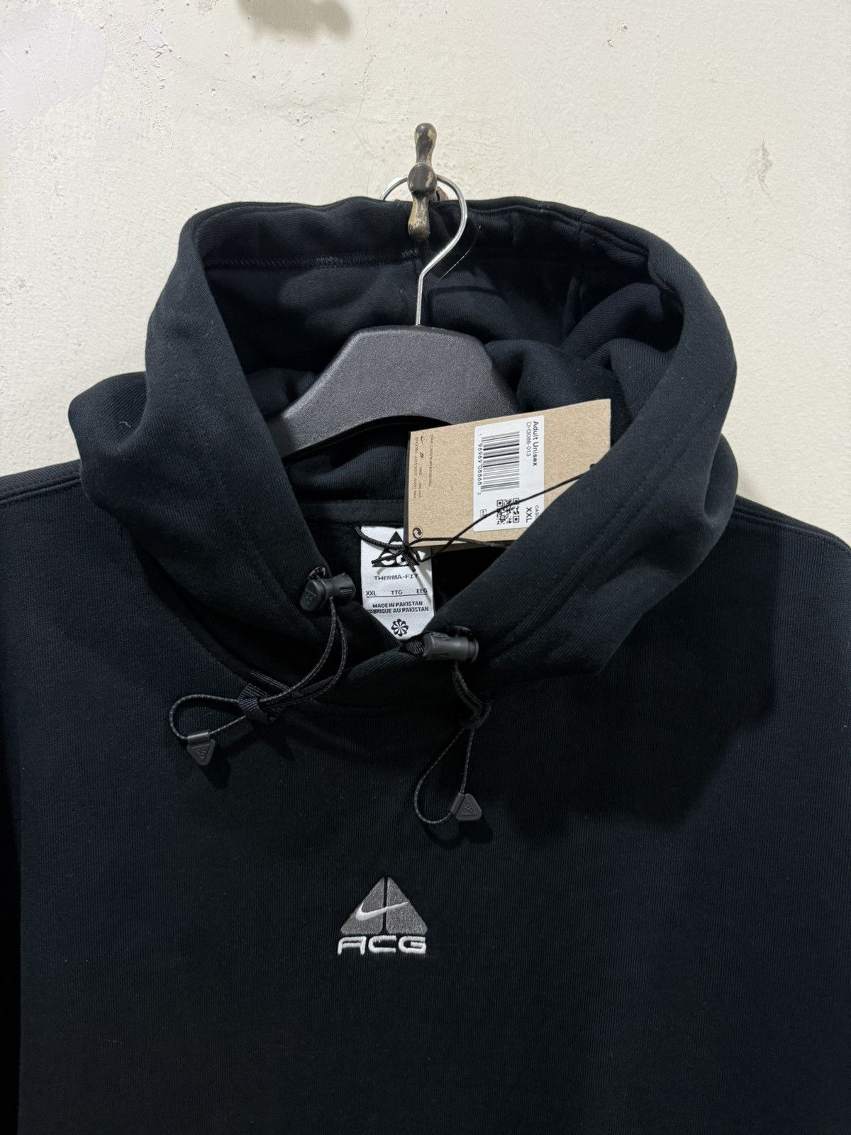 Nike ACG 2021 ACG Center Logo Black Hoodie New Stock Size US XXL / EU 58 / 5 - 3 Thumbnail