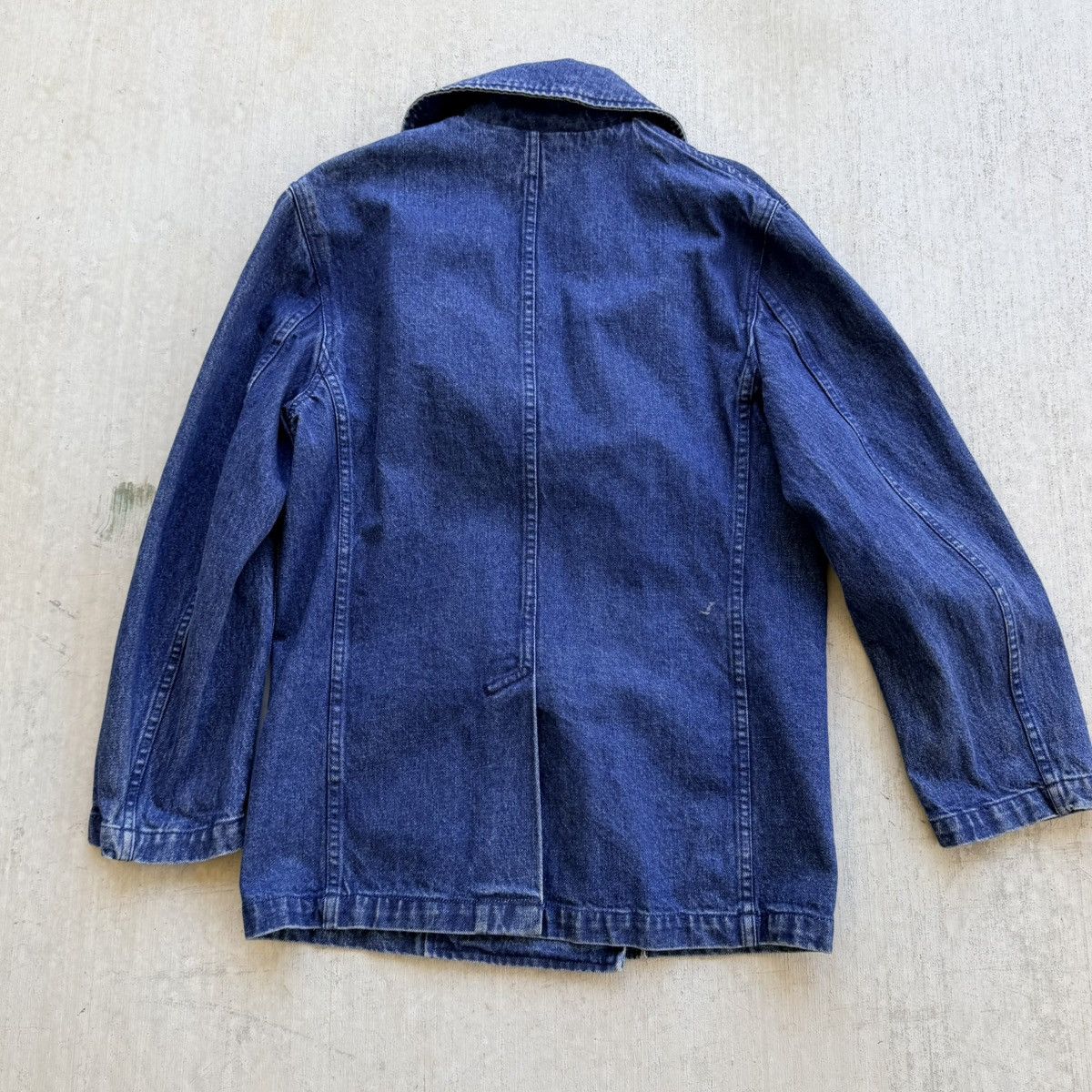 Polo Ralph Lauren Vintage Polo Ralph Lauren Denim Peacoat Double Breasted Size US M / EU 48-50 / 2 - 5 Thumbnail