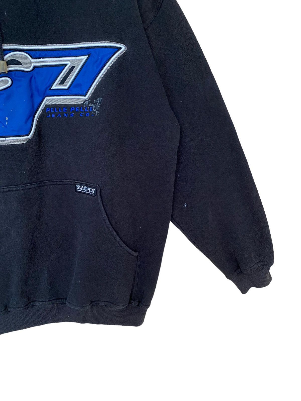 Pelle Pelle Vintage Brand Pelle Pelle Big Logo Hoodies 2000s Size US L / EU 52-54 / 3 - 5 Thumbnail