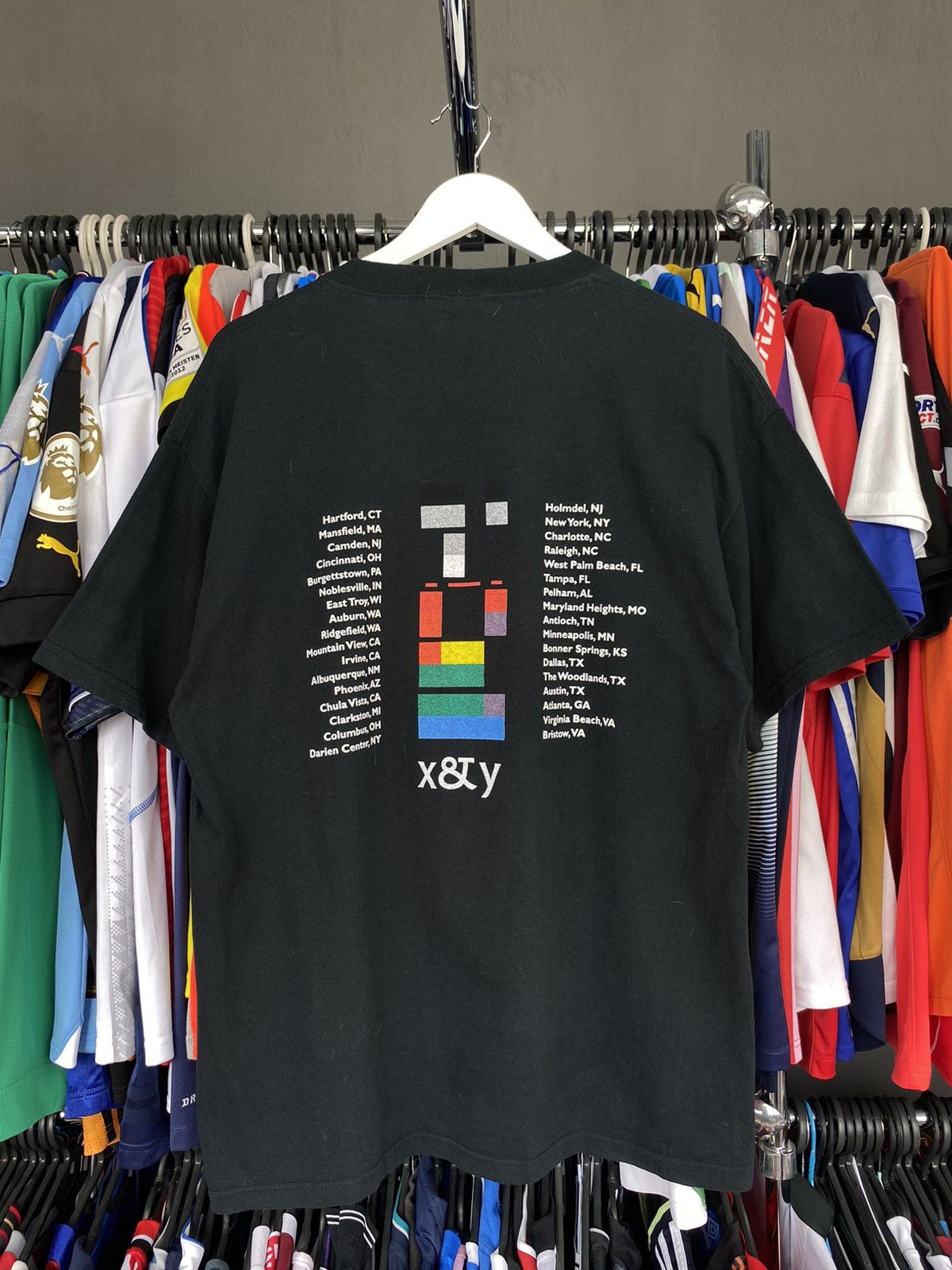 Vintage Coldplay “X&Y Tour 2005” Vintage Band Tee Size US L / EU 52-54 / 3 - 2 Thumbnail