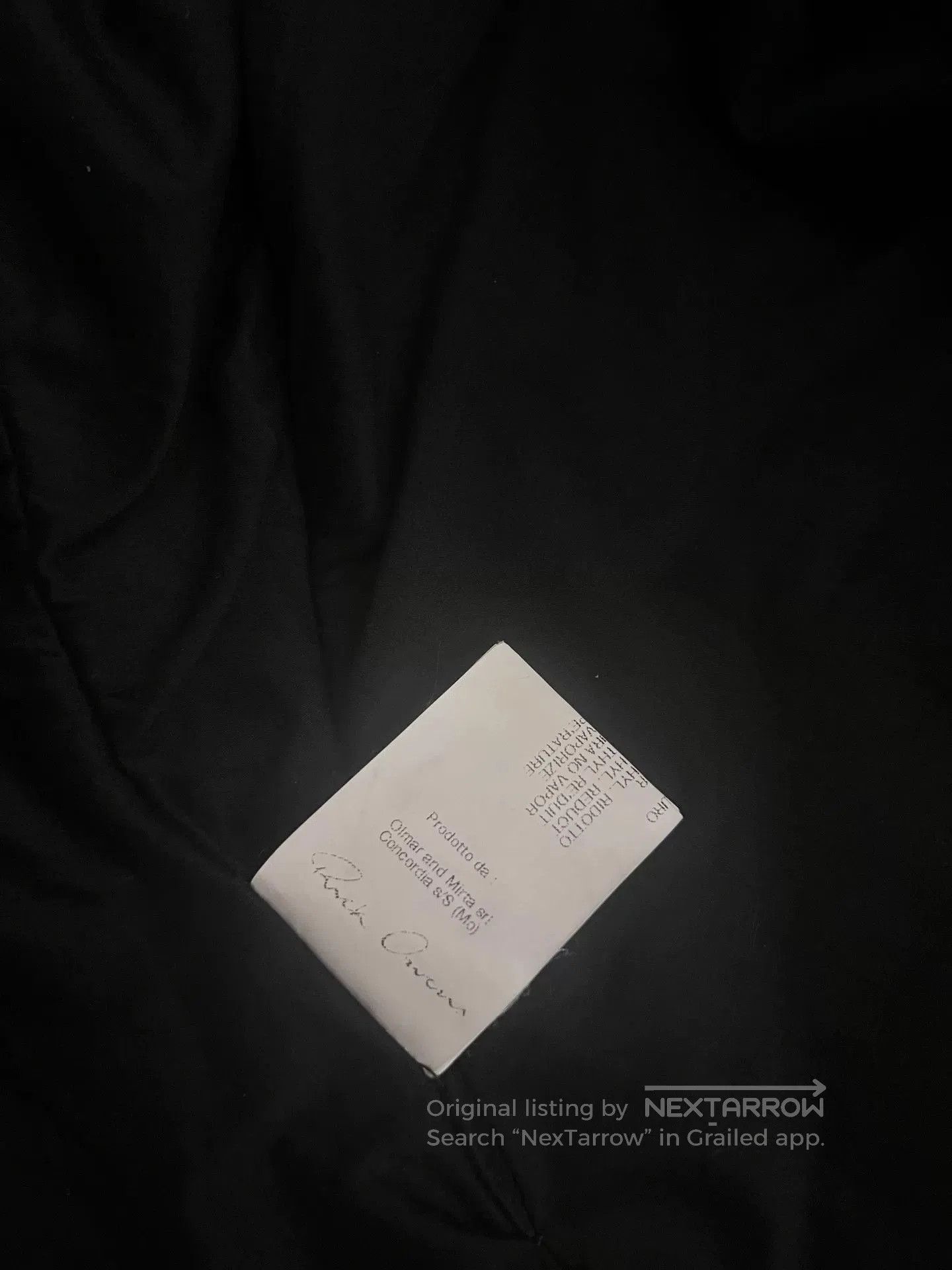 Rick Owens Rick Owens Pleated Asymmetrical High Neck Vest. Size US XXS / EU 40 - 8 Thumbnail