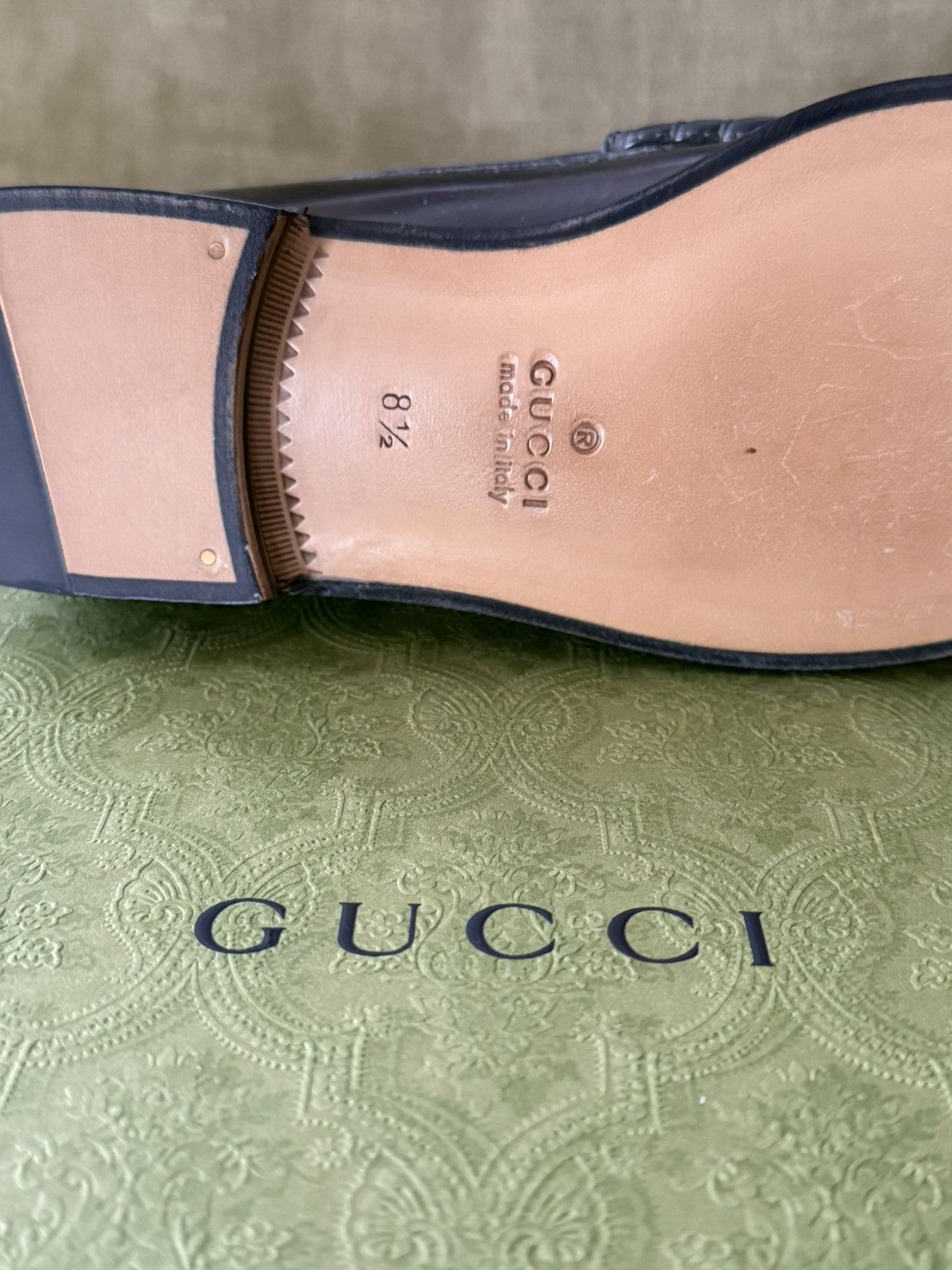 Gucci Gucci Loafer 'Interlocking G - Black' Size US 9 / EU 42 - 9 Thumbnail