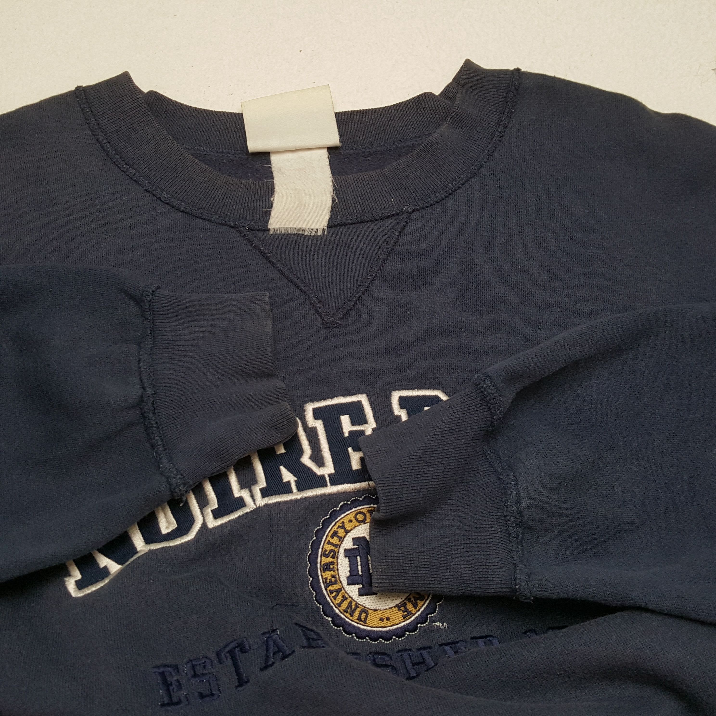 Lee × Vintage Vintage UNIVERSITY OF NOTRE DAME Promotion Sweatshirts Size US XXL / EU 58 / 5 - 9 Thumbnail