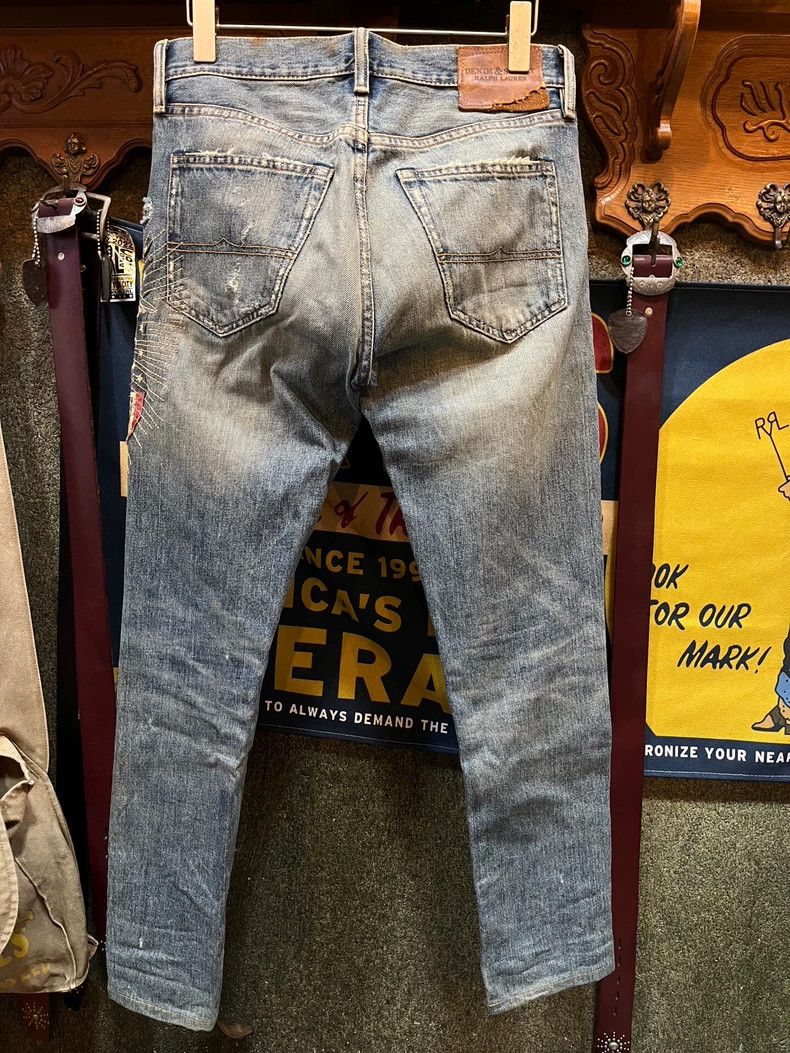Denim & Supply Ralph Lauren RRL Ralph Lauren Outdated old patch washed distressed logg Size US 36 / EU 52 - 2 Thumbnail