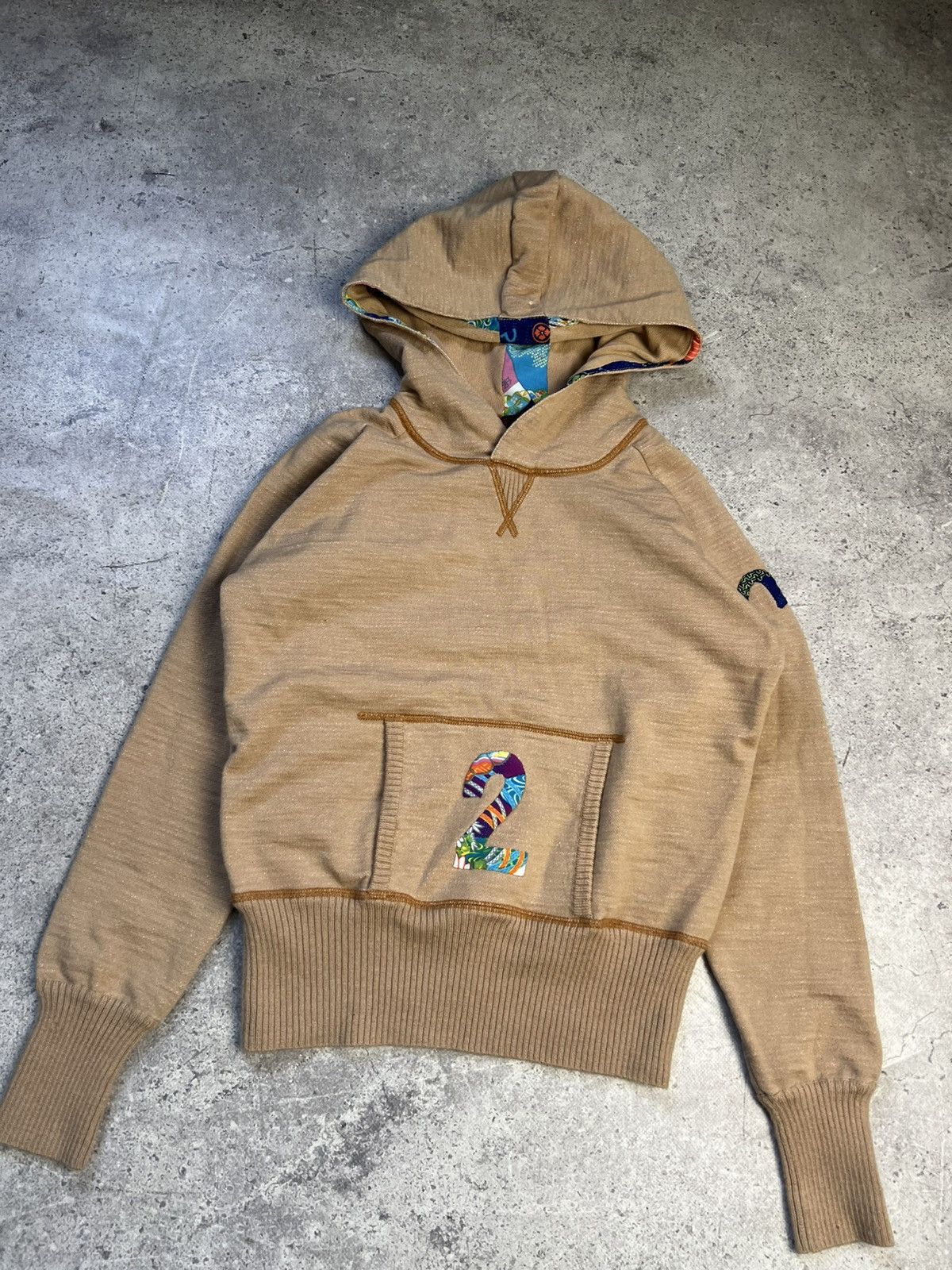 Evisu Evisu Vintage Hoodie Big logo y2k Size L / US 10 / IT 46 - 2 Thumbnail