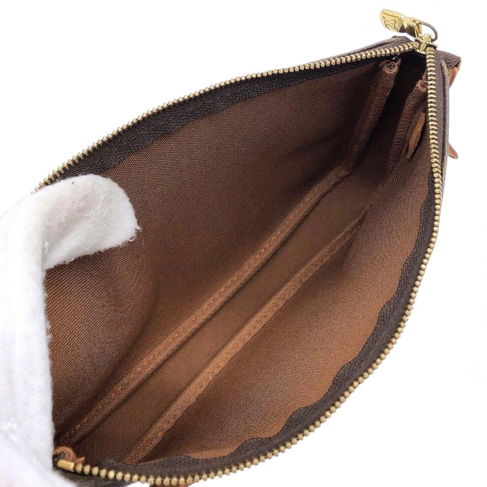 Louis Vuitton Louis Vuitton - Monogram Canvas Shoulder Bag Size ONE SIZE - 6 Thumbnail