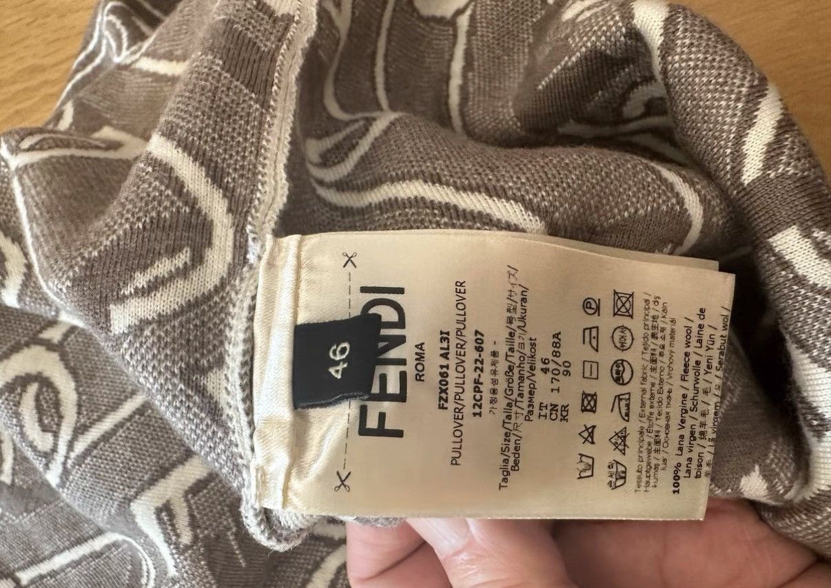 Fendi FENDI Brand New Men's Sweater Size US S / EU 44-46 / 1 - 4 Thumbnail