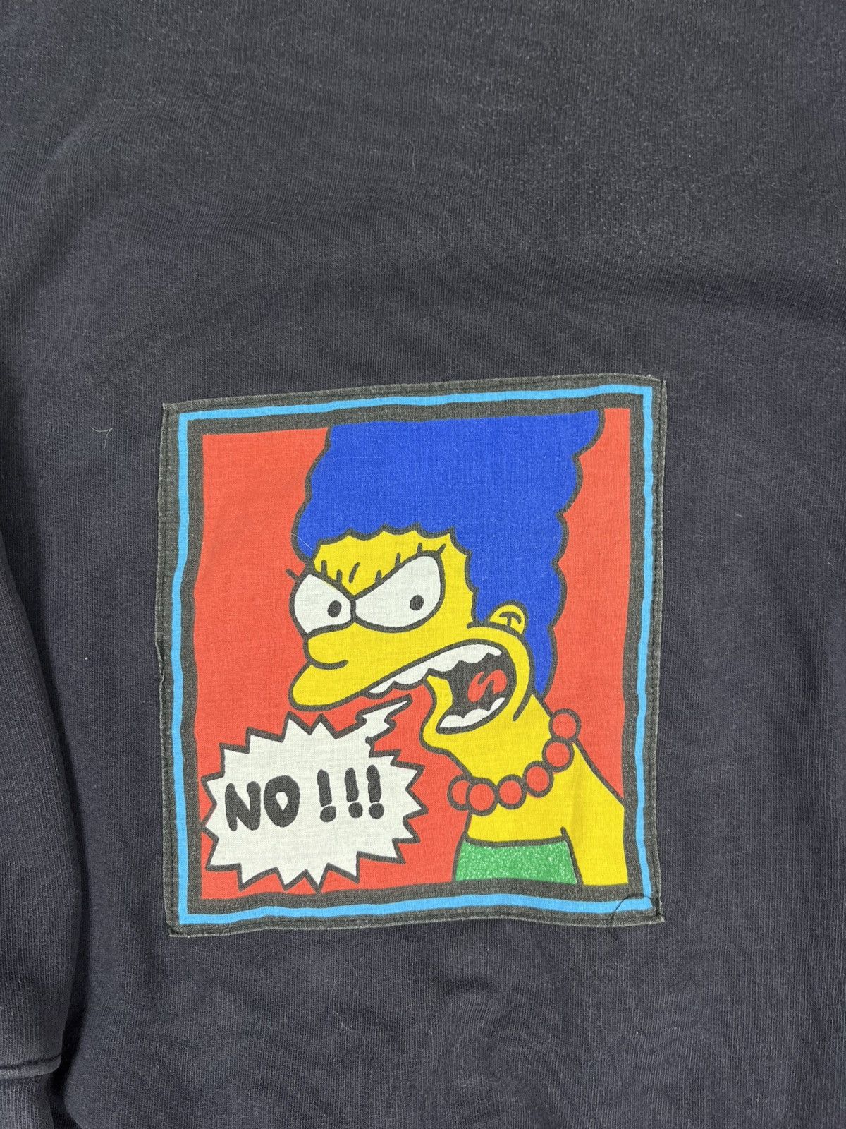 Lands' End Vintage 90s Lands End Simpsons Logo faded sweatshirt size L Size US L / EU 52-54 / 3 - 4 Thumbnail