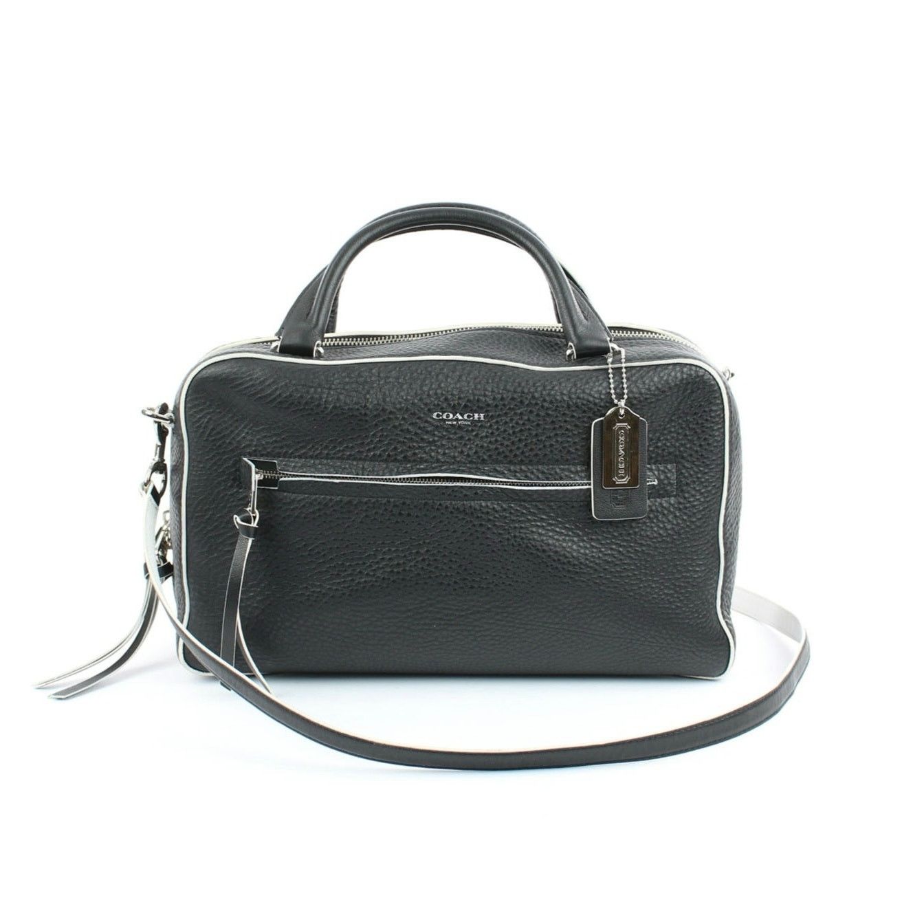 Coach Coach Vintage 9088 Belmont Leather Bag Black | Grailed