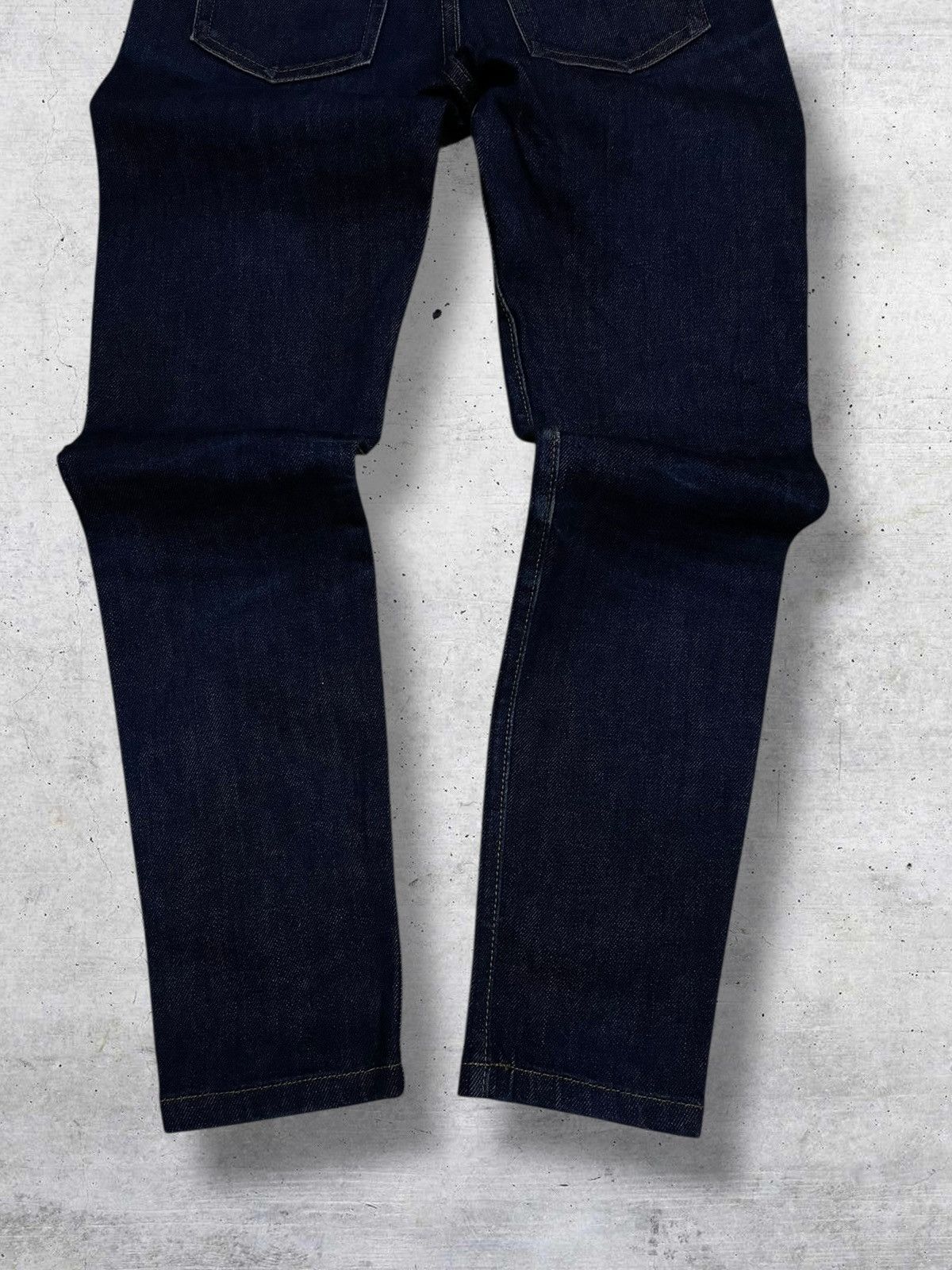 A.P.C. VINTAGE A.P.C DENIM ETROIT COURT SKINNY DARK BLUE STREETWEAR Size US 26 / EU 42 - 10 Thumbnail