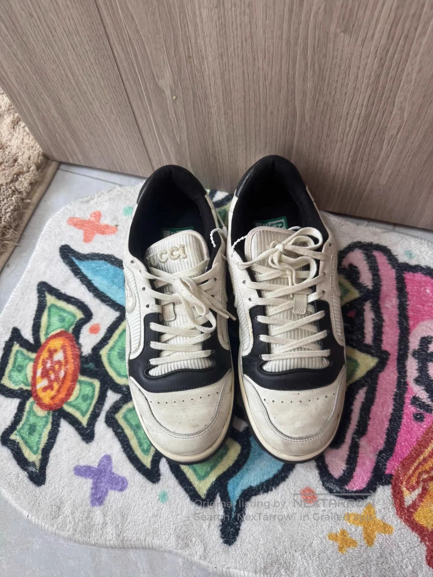 Gucci White Low-Top Sneakers Size 8. Size US 8 / EU 41 - 3 Thumbnail