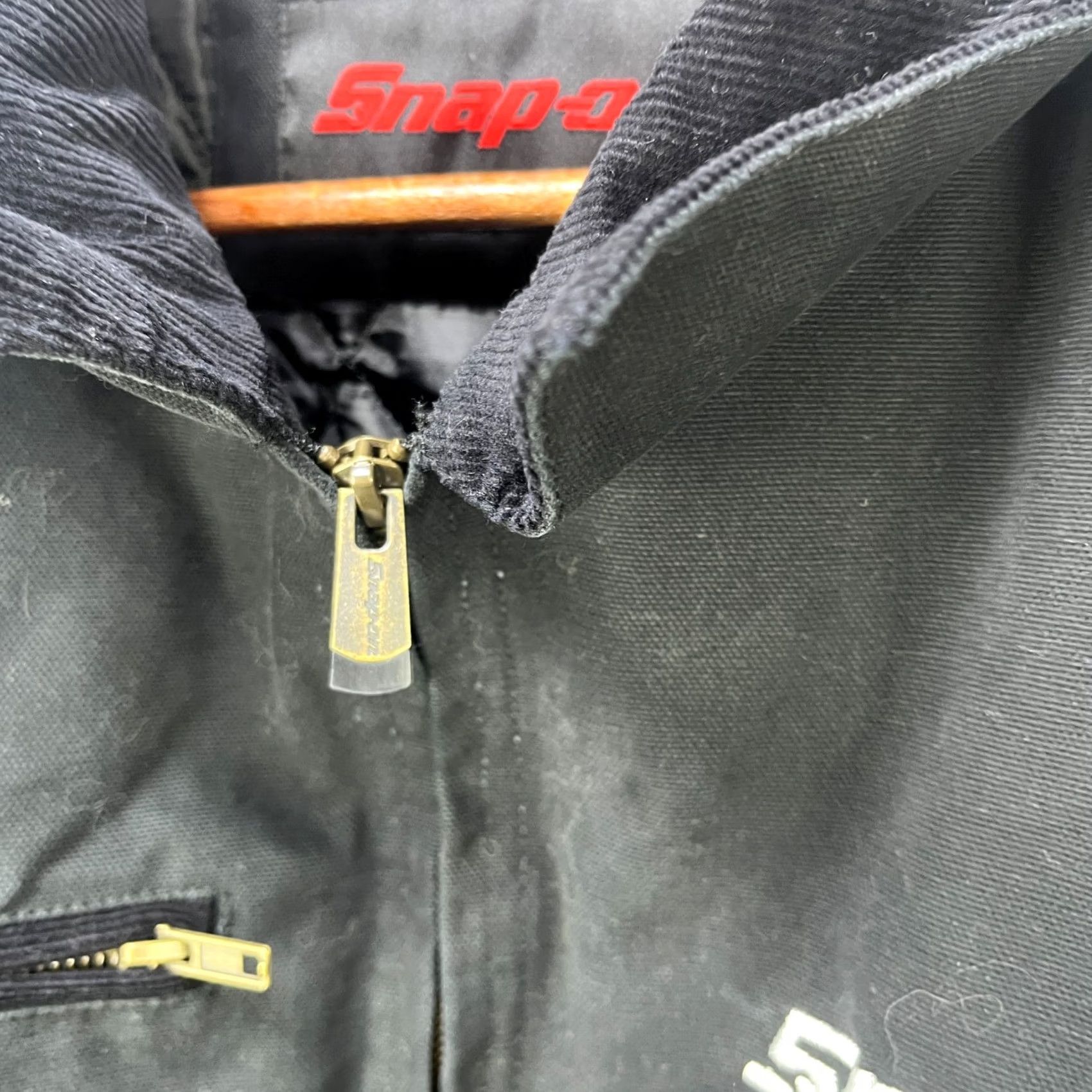 Vintage VINTAGE Snap-On Jacket USA Bomber Black L Mens United States Style Cotton Size US L / EU 52-54 / 3 - 6 Thumbnail