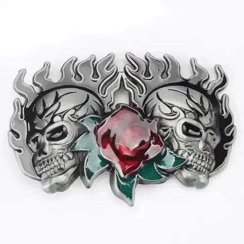 VIBE Skull skeleton buckle head ( buckle only ) Size ONE SIZE - 1 Thumbnail