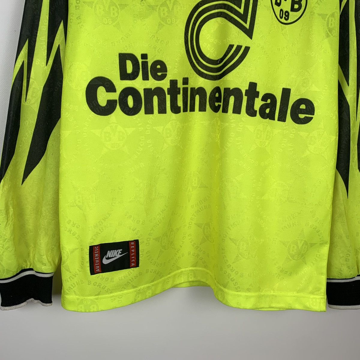 Nike Nike BVB Borussia Dortmund 1996 Longsleeve Soccer Jersey Size US S / EU 44-46 / 1 - 3 Thumbnail