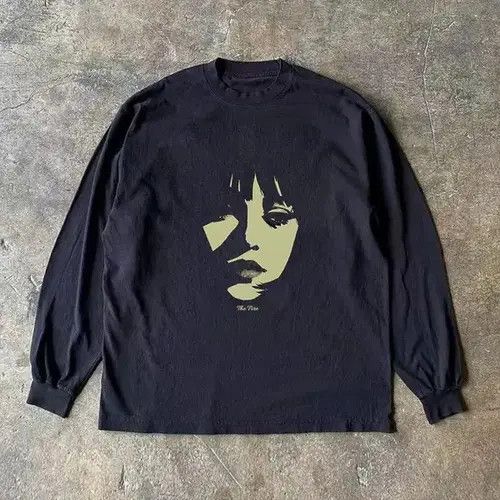 VIBE Mibuki x Kase Face print black casual cotton tee Size US L / EU 52-54 / 3 - 1 Thumbnail