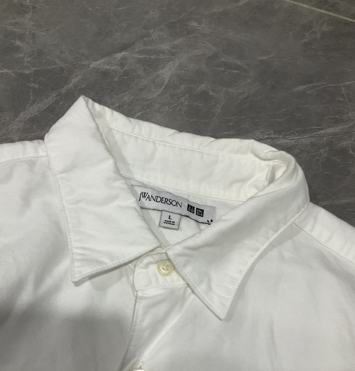 JW Anderson × Uniqlo J.W Anderson X Uniqlo White Button Long Sleeve Size US L / EU 52-54 / 3 - 6 Thumbnail