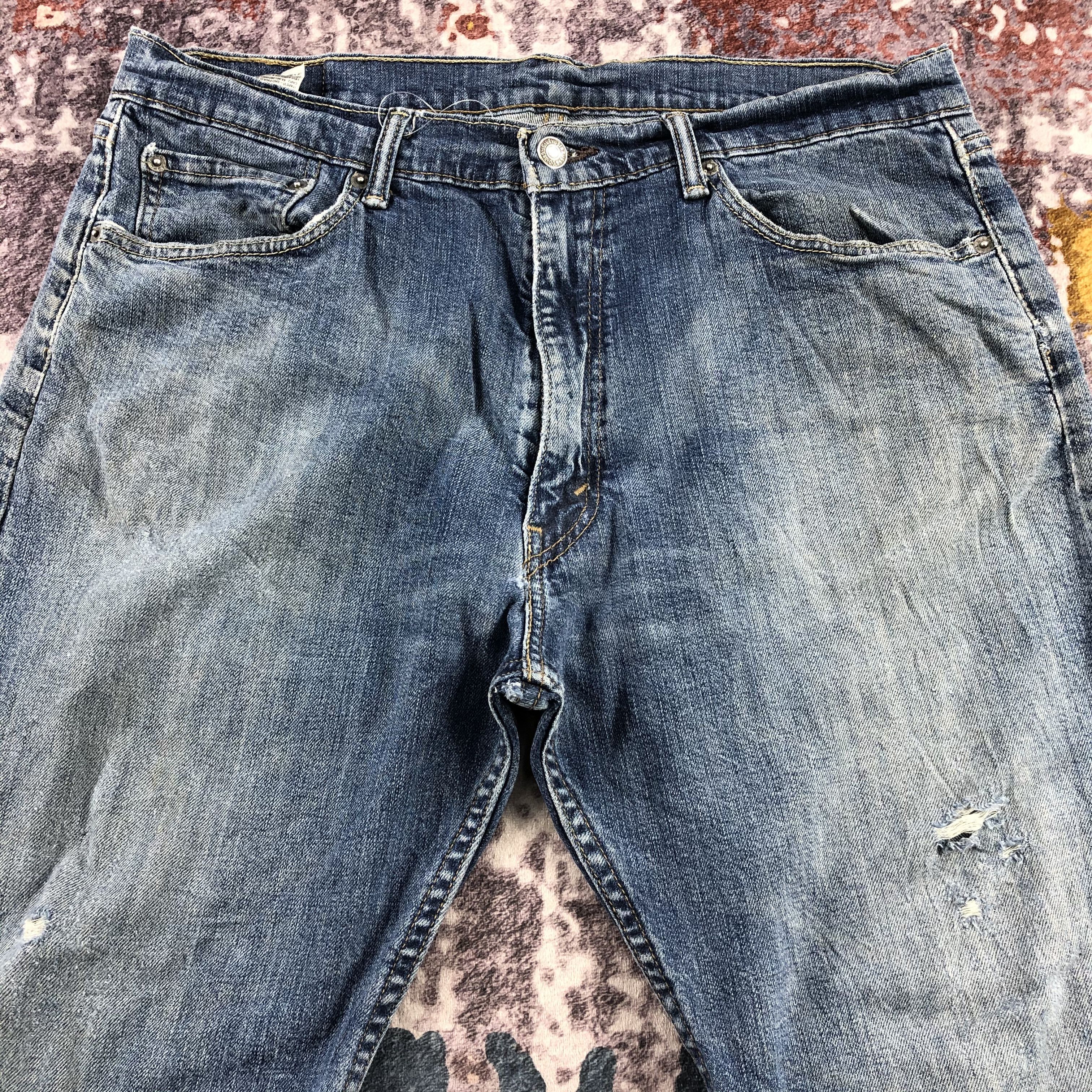 Levi's × Vintage Vintage Blue Wash Levis 505 Jeans-JM2951 Size US 35 - 3 Thumbnail