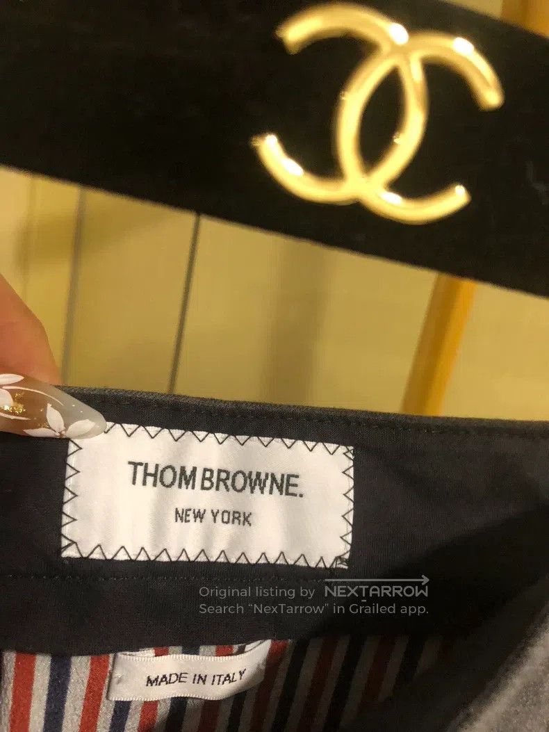 Thom Browne Thom Browne Gray Pleated Short Skirt Size 25" / US 0 / IT 36 - 3 Thumbnail