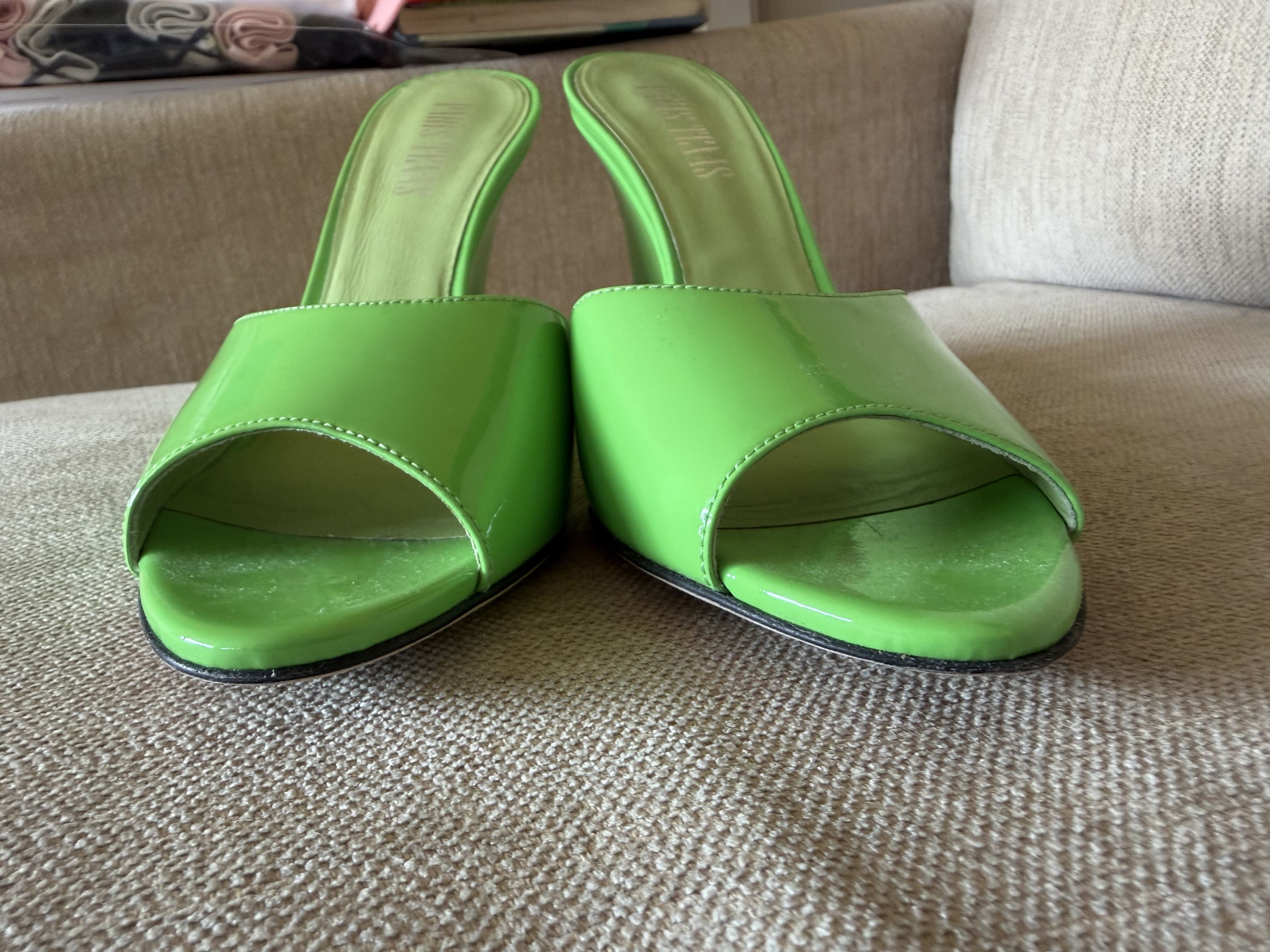 Paris Texas Green Paris Texas wedge sandals Size US 6 / IT 36 - 3 Thumbnail