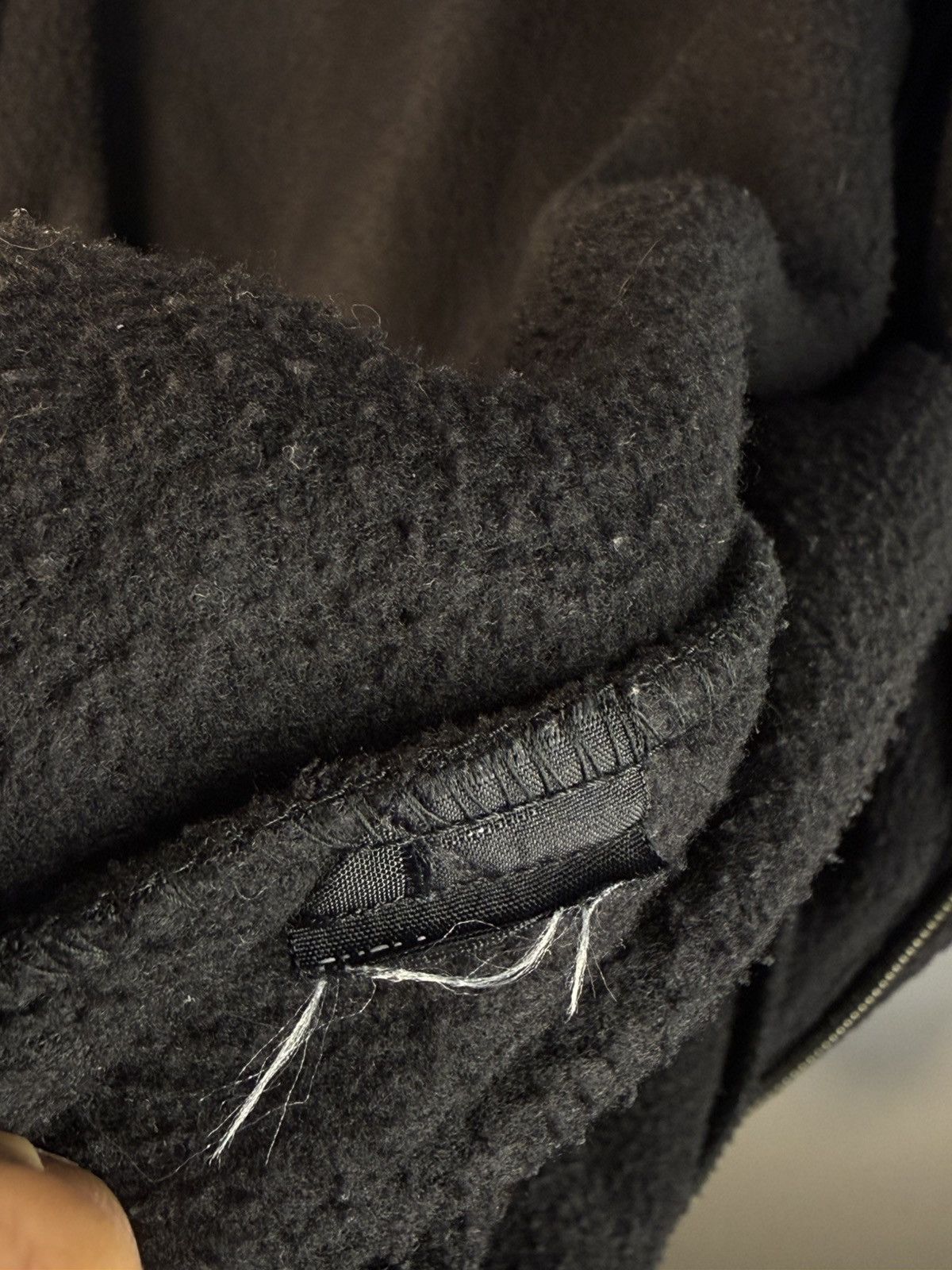 Yves Saint Laurent 90s Wool YSL Jacket Black Windbreaker Bomber Vintage Size US L / EU 52-54 / 3 - 15 Thumbnail
