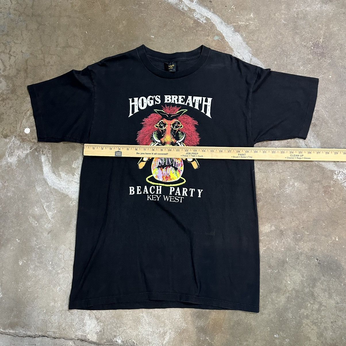 Harley Davidson Vintage Hogs Breath Saloon Harley Davidson Tshirt Size US L / EU 52-54 / 3 - 5 Thumbnail