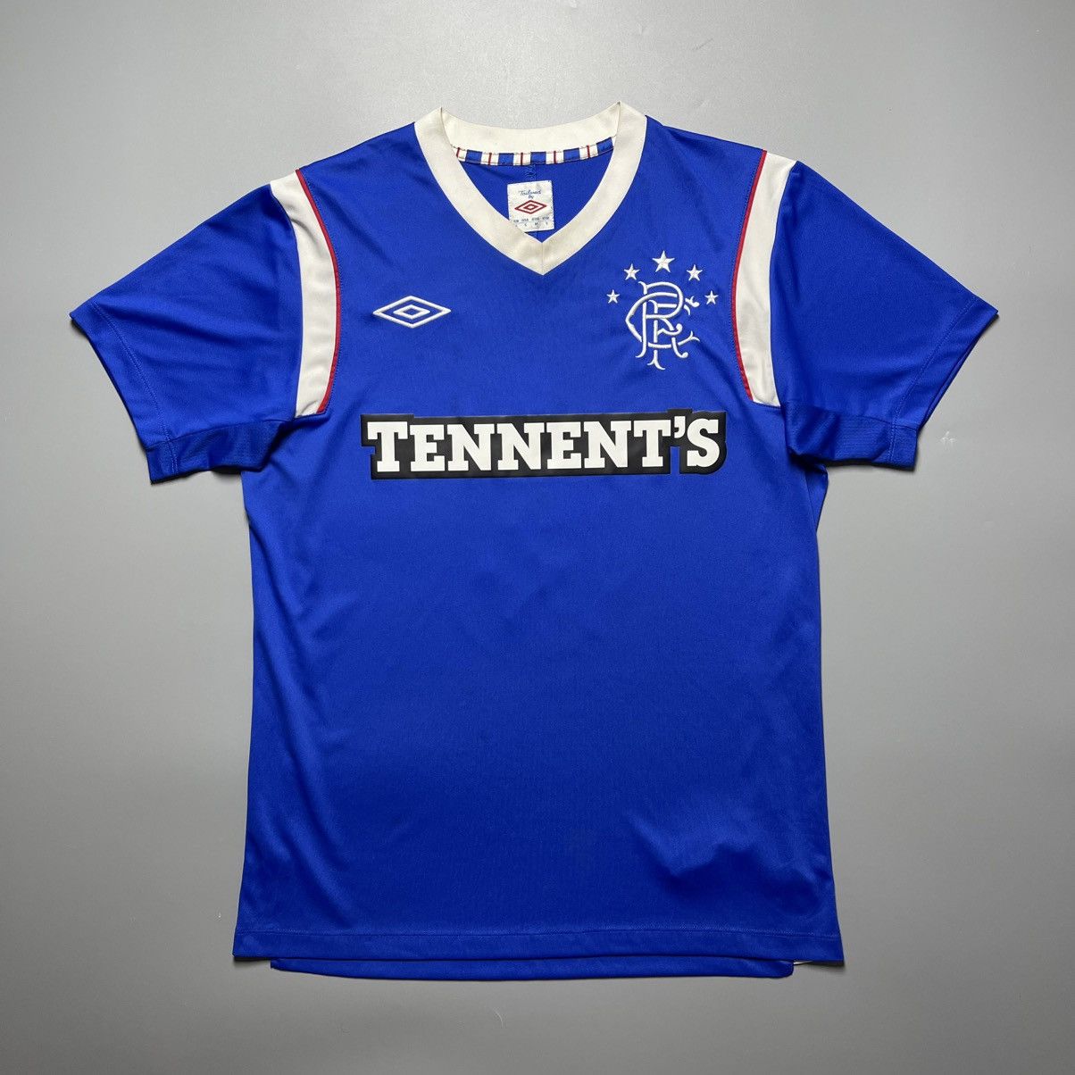 Umbro RANGERS UMBRO 2011/2012 FOOTBALL HOME JERSEY #6 MCCULLOCH Size US S / EU 44-46 / 1 - 2 Thumbnail