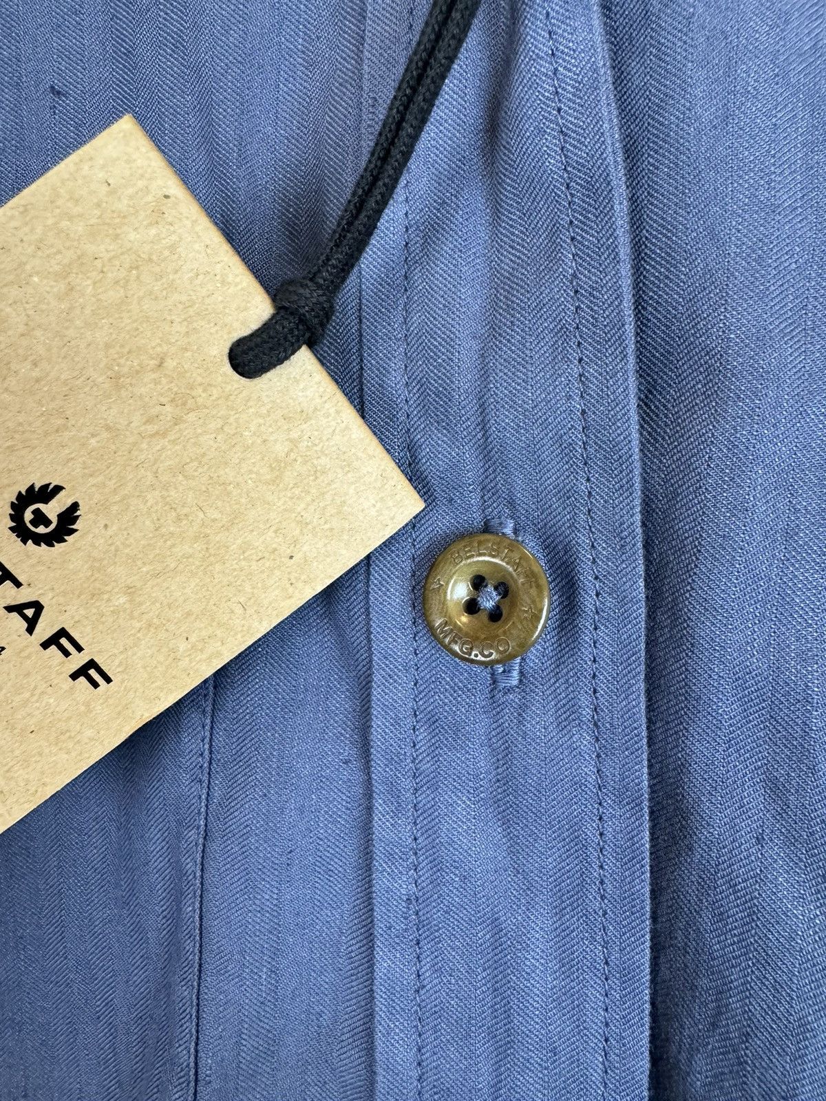 Belstaff Belstaff Indra shirt cotton linen unisex racing riding S Size US S / EU 44-46 / 1 - 7 Thumbnail