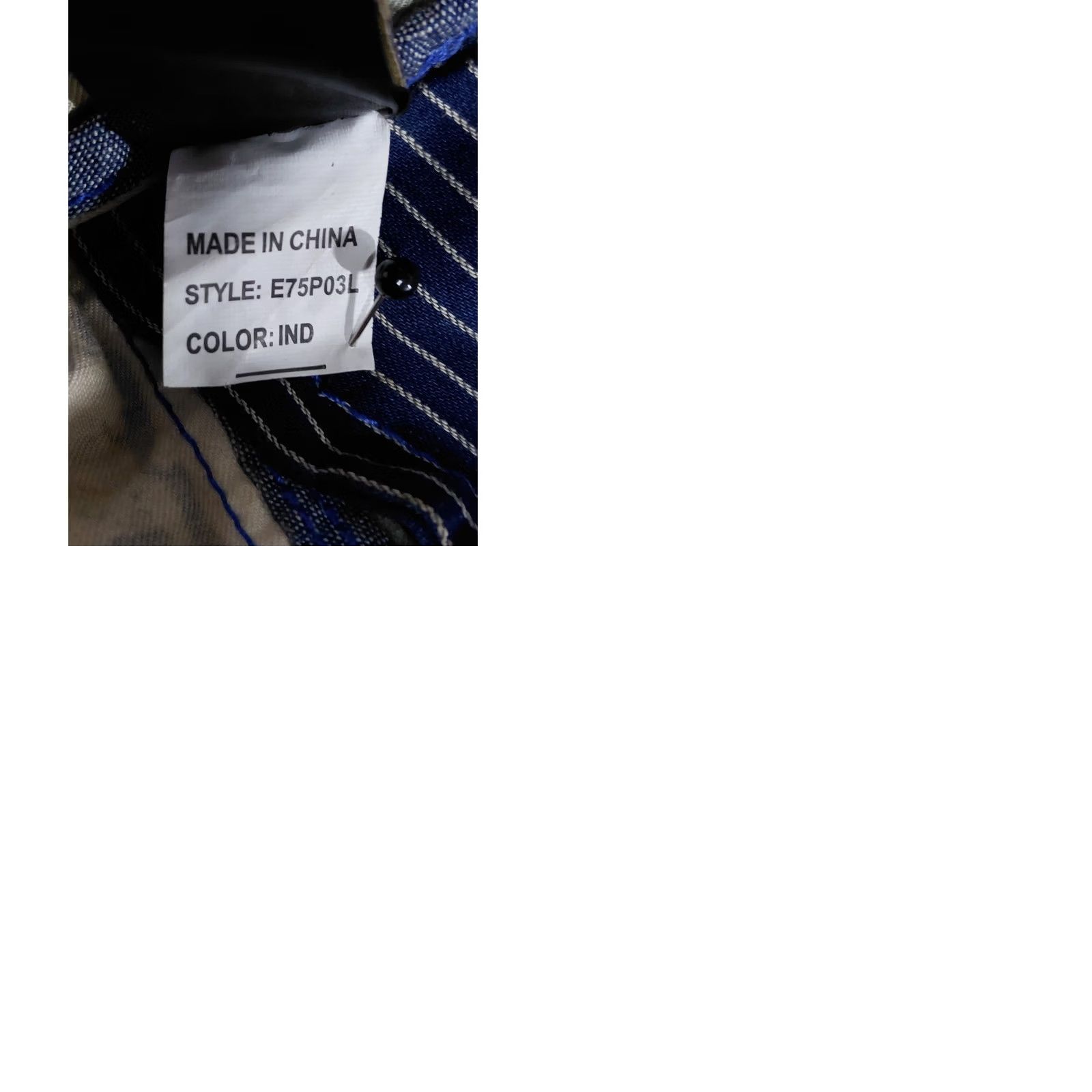 Prps PRPS E79P00L 100% Cotton Jogger Pants Blue Graphic Print Denim Size 40 Size US 40 / EU 56 - 9 Thumbnail