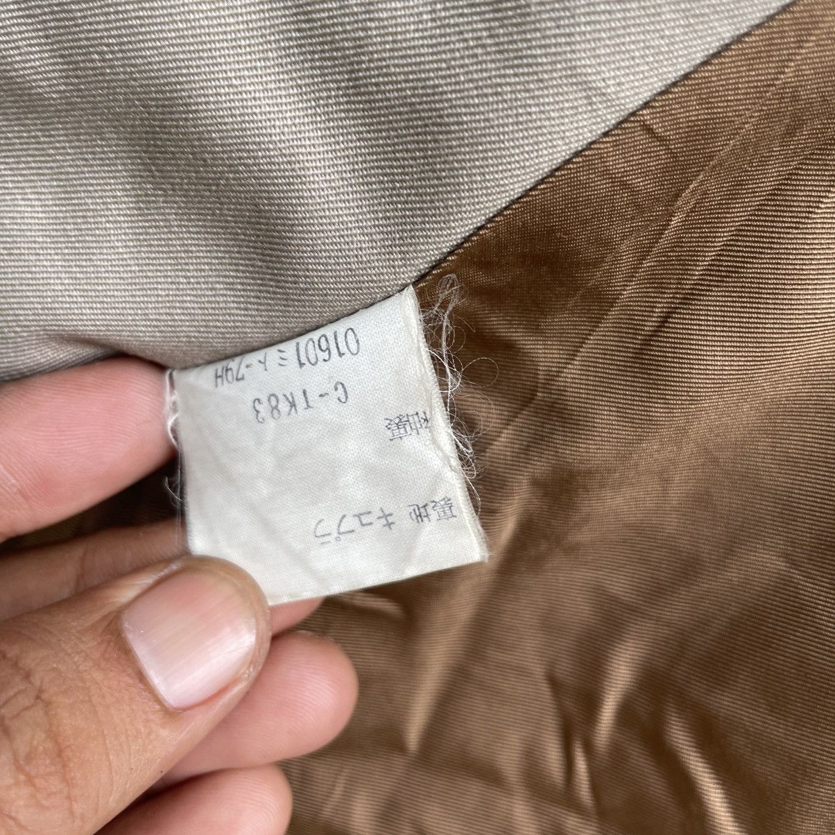 Burberry × Burberry Prorsum × Designer Vintage Burberrys Prorsum Trench Coat Belted Jacket Size US M / EU 48-50 / 2 - 6 Thumbnail
