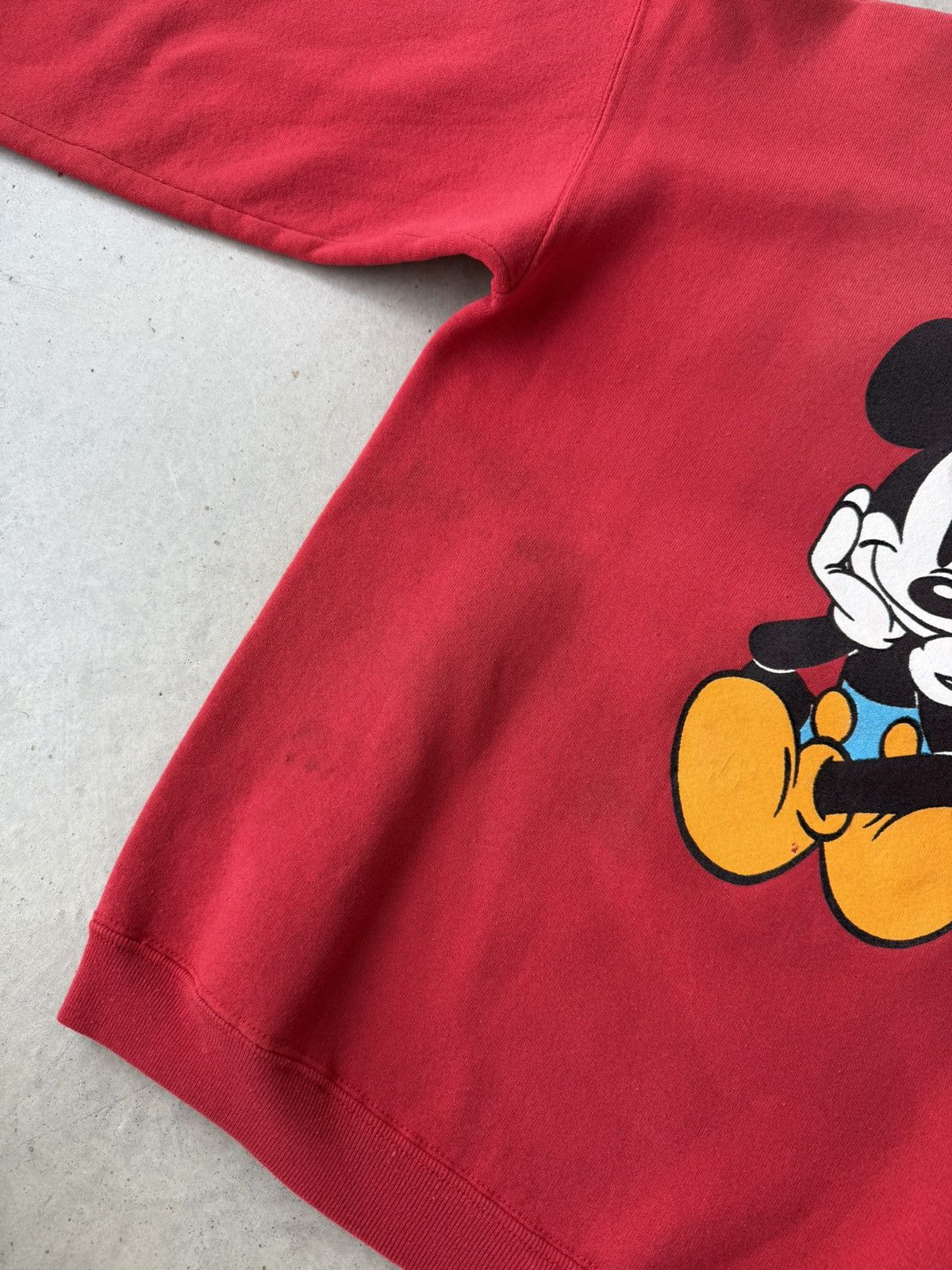 Mickey Mouse Vintage 90s Mickey Mouse Double Sided Crewneck Size US S / EU 44-46 / 1 - 6 Thumbnail