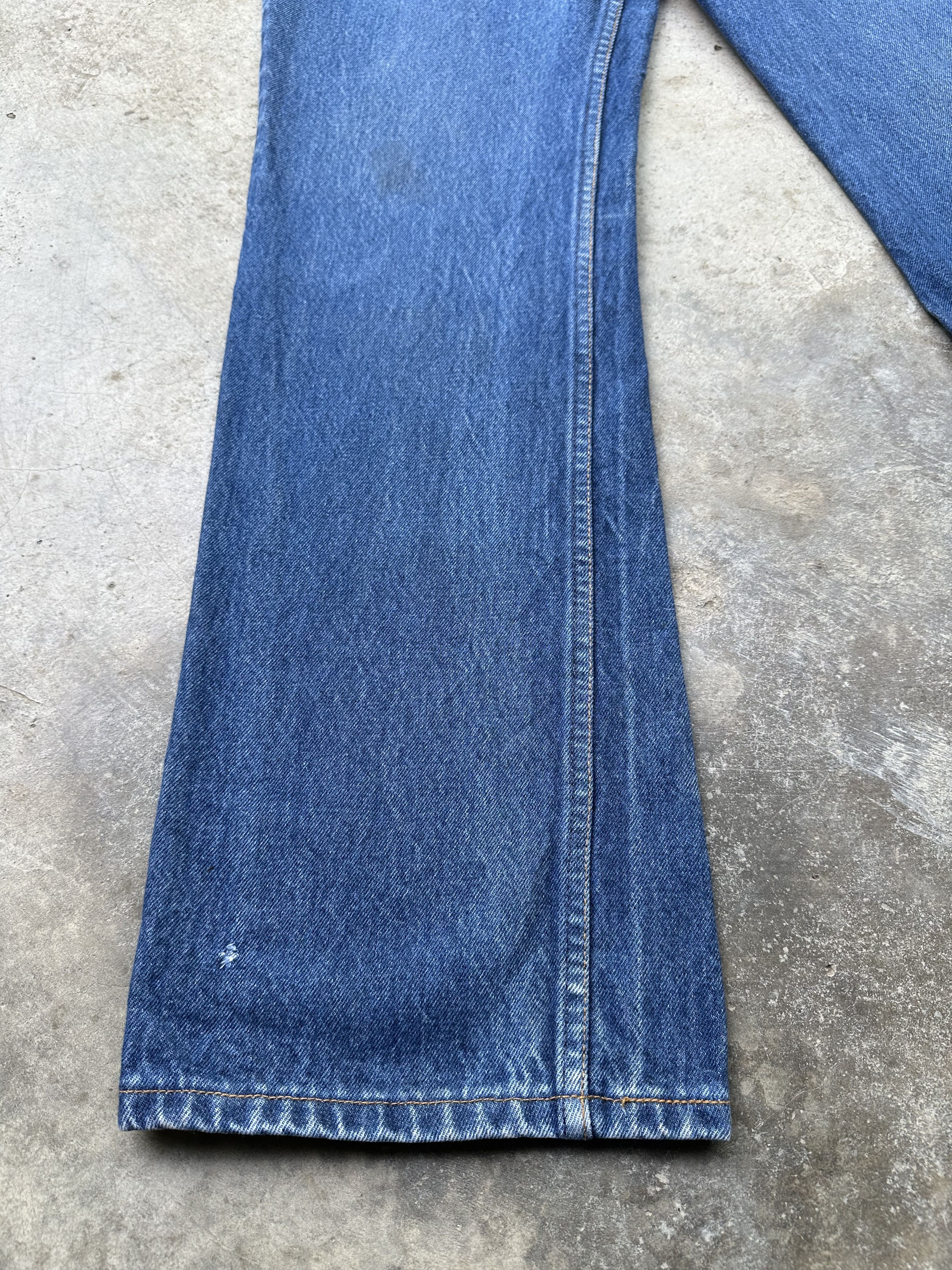 Levi's Rare!! Vintage Levis 517 Scovill Zip Bootcut Flare Jeans Size US 34 / EU 50 - 5 Thumbnail