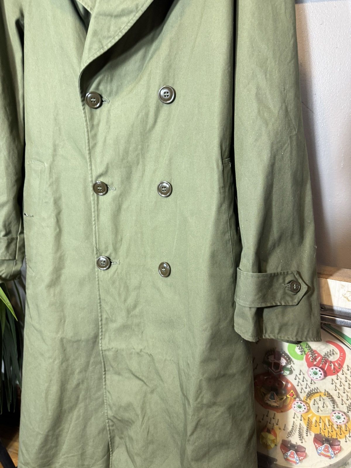 Vintage Vintage Army Trench Coat Size US M / EU 48-50 / 2 - 5 Thumbnail