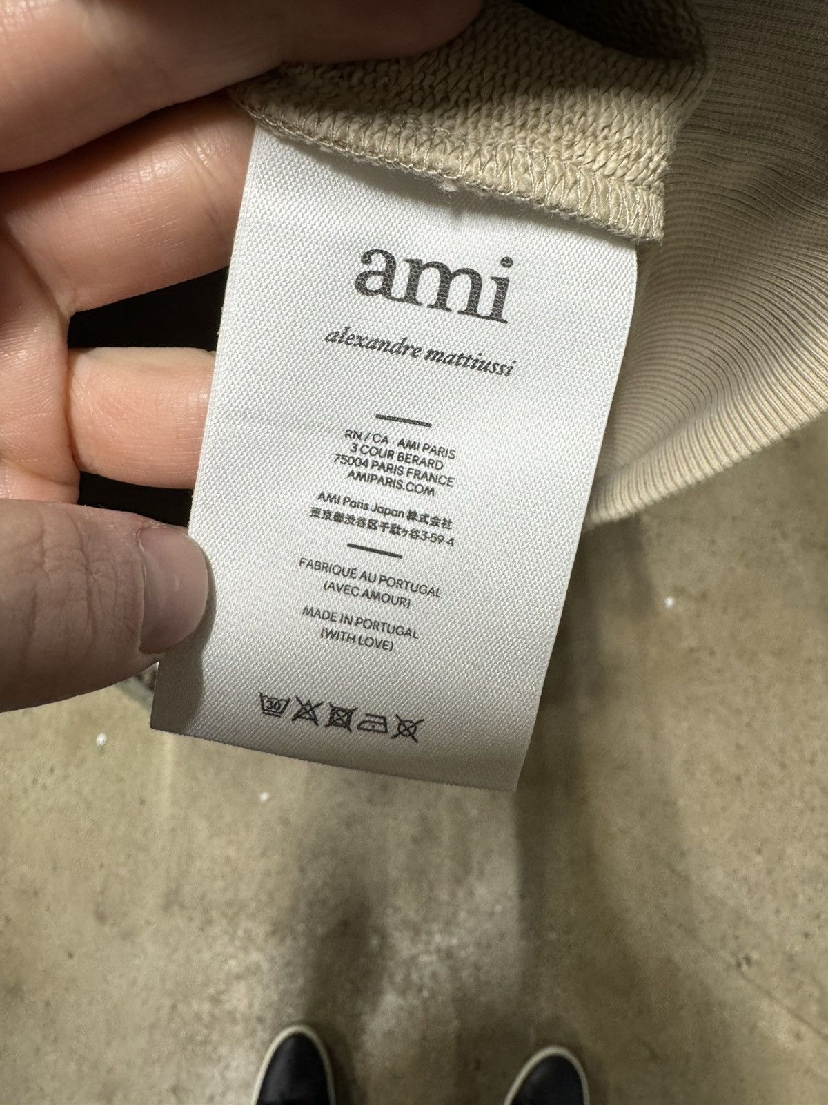 AMI Ami Paris Logo Patch Sweatshirt NEW 485$ Size US XS / EU 42 / 0 - 4 Thumbnail