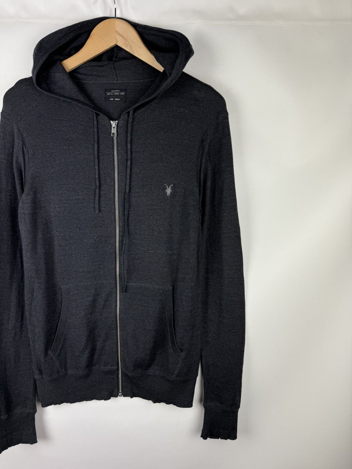 Allsaints × Japanese Brand Allsaints Fritz Hoody Men’s Full Zip Hoodie Size S Size US S / EU 44-46 / 1 - 3 Thumbnail