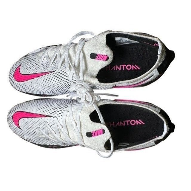 Nike Nike Phantom GT Elite AG Pro Soccer Cleat White Pink Blast C Size US 10 / EU 43 - 3 Thumbnail