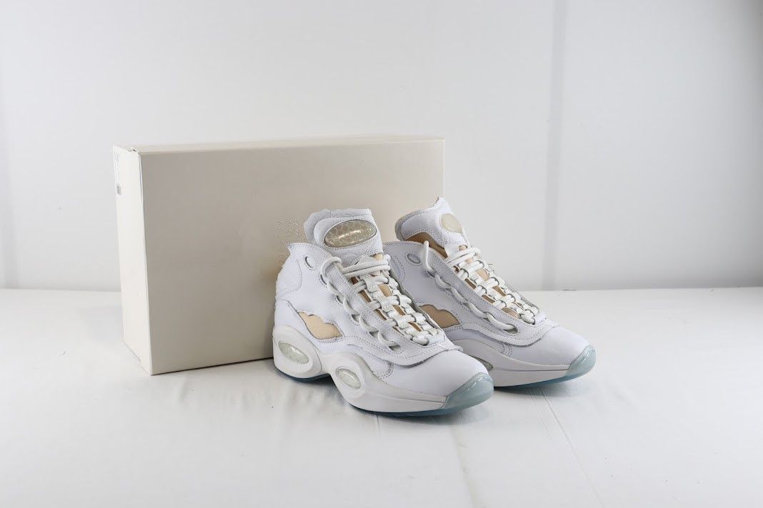 Maison Margiela × Reebok o1rshd1 Basketball Sneakers in White Size US 7.5 / EU 40-41 - 1 Thumbnail