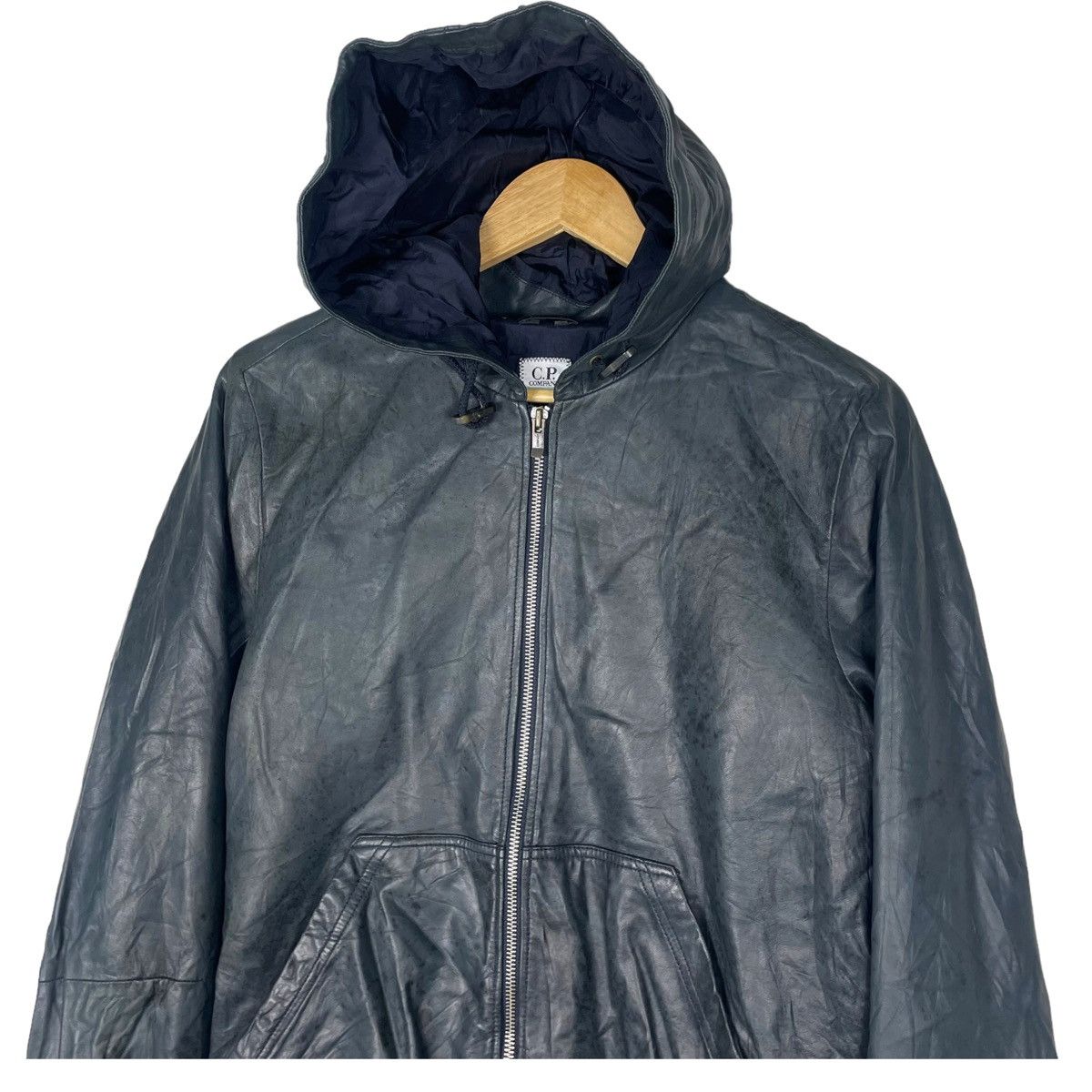 C.P. Company 💥 CP COMPANY SS2010 VERA PELLE LEATHER JACKET Size US M / EU 48-50 / 2 - 5 Thumbnail