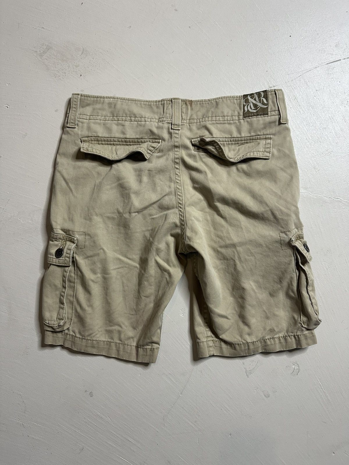 Rock & Republic Y2K 2000s Rock Republic Baggy Cargo Shorts Size US 34 / EU 50 - 6 Thumbnail