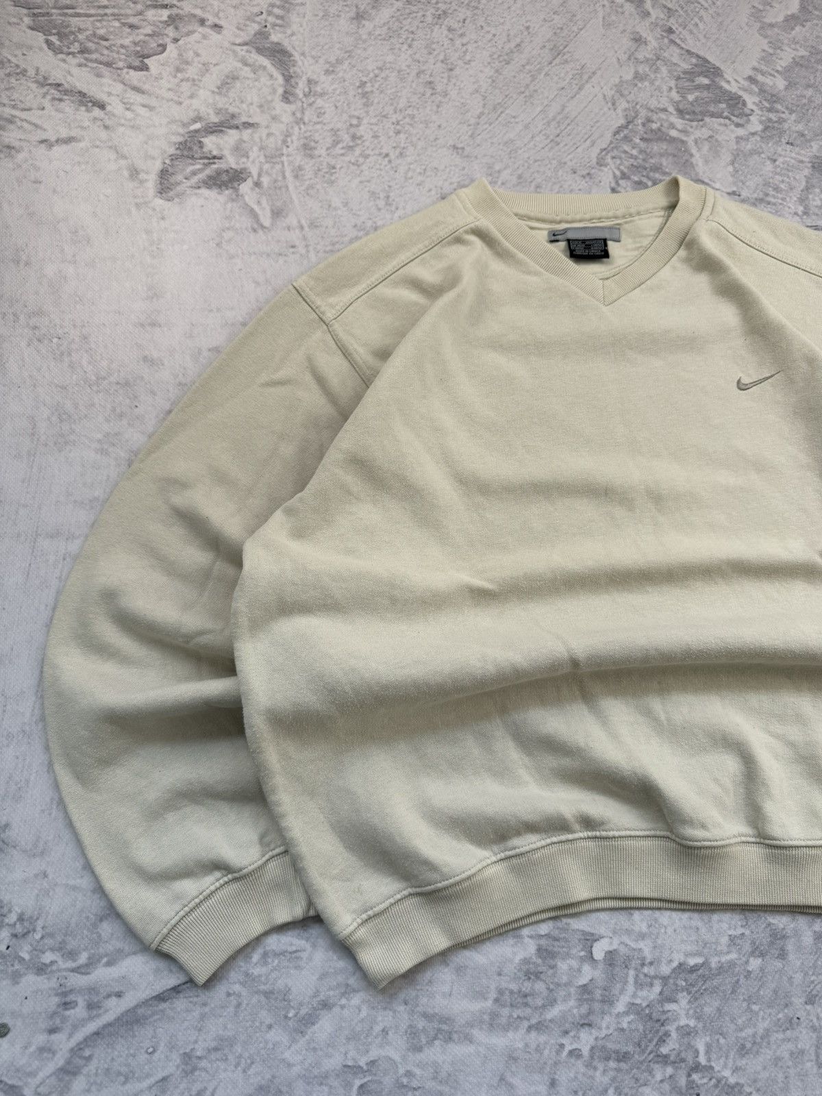 Nike × Vintage NIKE VINTAGE CENTER LOGO OVERSIZE BOXY SWEATSHIRT Size US M / EU 48-50 / 2 - 2 Thumbnail