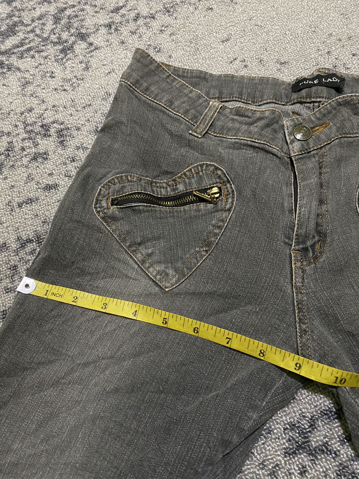 Hysteric Glamour × If Six Was Nine × Japanese Brand Y2k Pure lady ifsixwasnine bootcut jeans Size US 29 - 12 Thumbnail