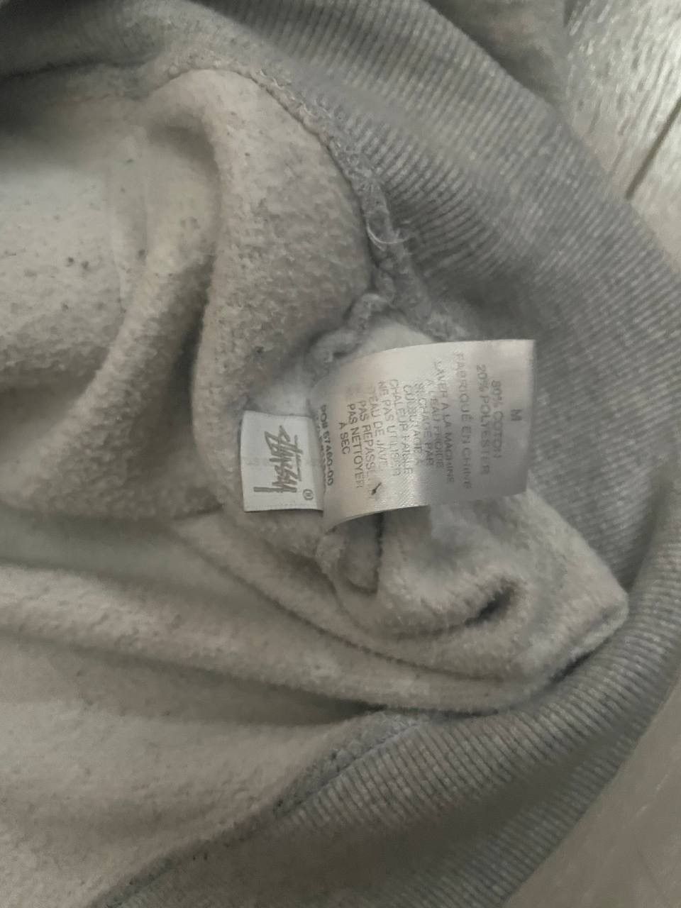 Stussy Stussy Grey Hoodie Size US M / EU 48-50 / 2 - 3 Thumbnail