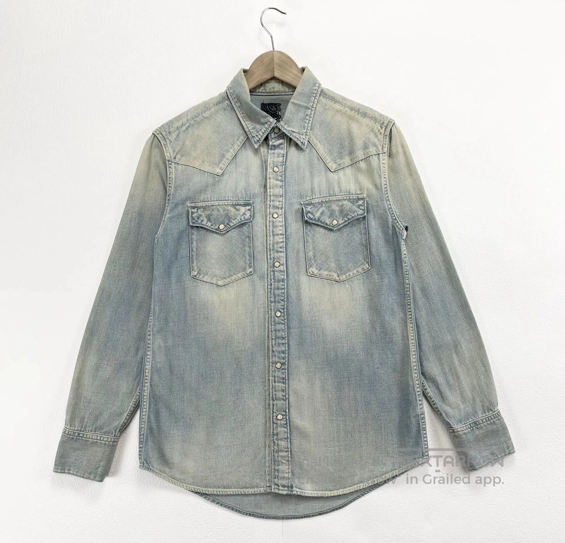 Visvim visvim ict social sculpture denim shirt. Size US M / EU 48-50 / 2 - 1 Thumbnail