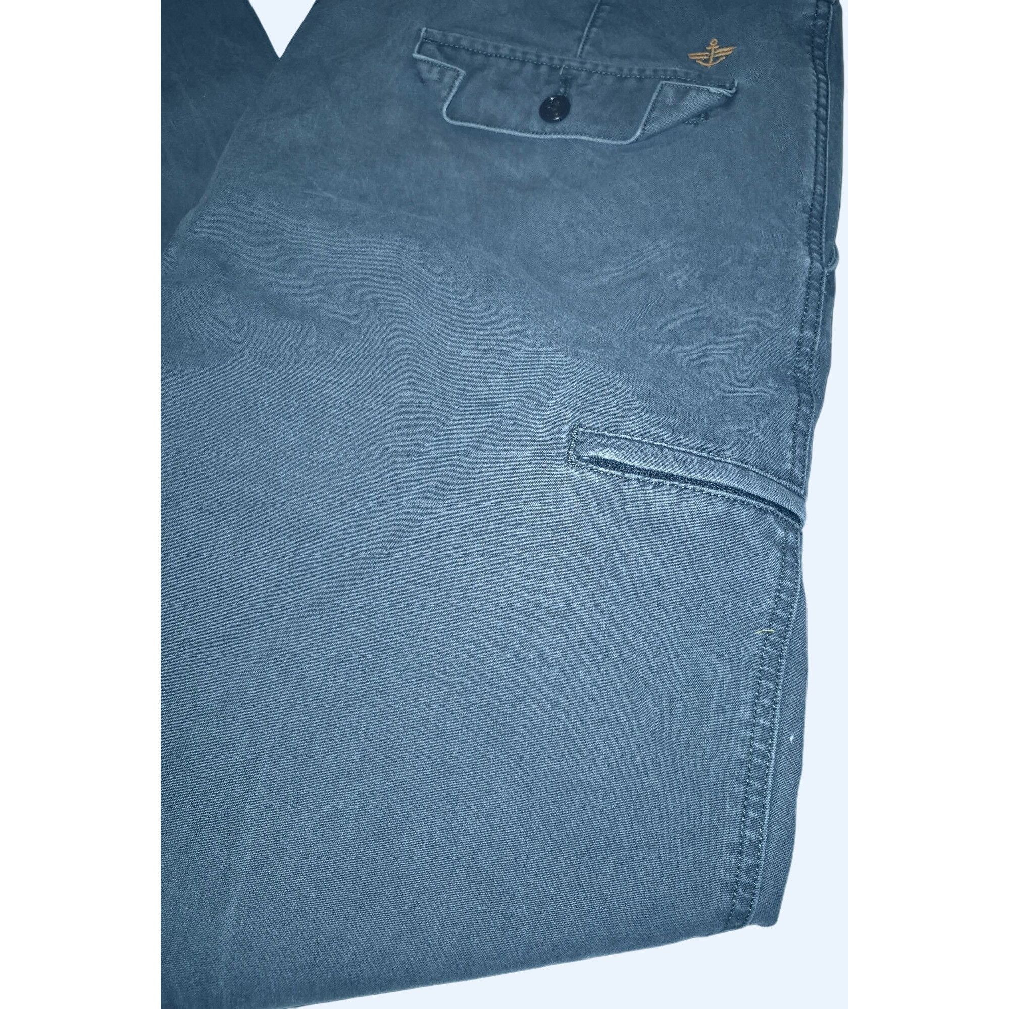 Dockers Dockers Mens 40x34 Gray Cotton Blend Cargo Pants Zippered Po Size US 40 / EU 56 - 3 Thumbnail