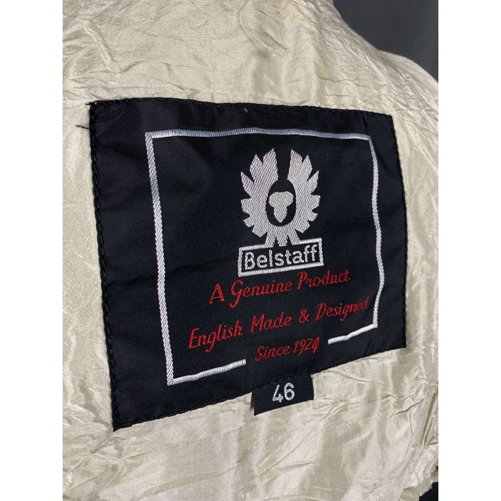 Belstaff Belstaff Men's Beige Silk Multipocket Motorcycle Jacket Size Size US S / EU 44-46 / 1 - 23 Thumbnail