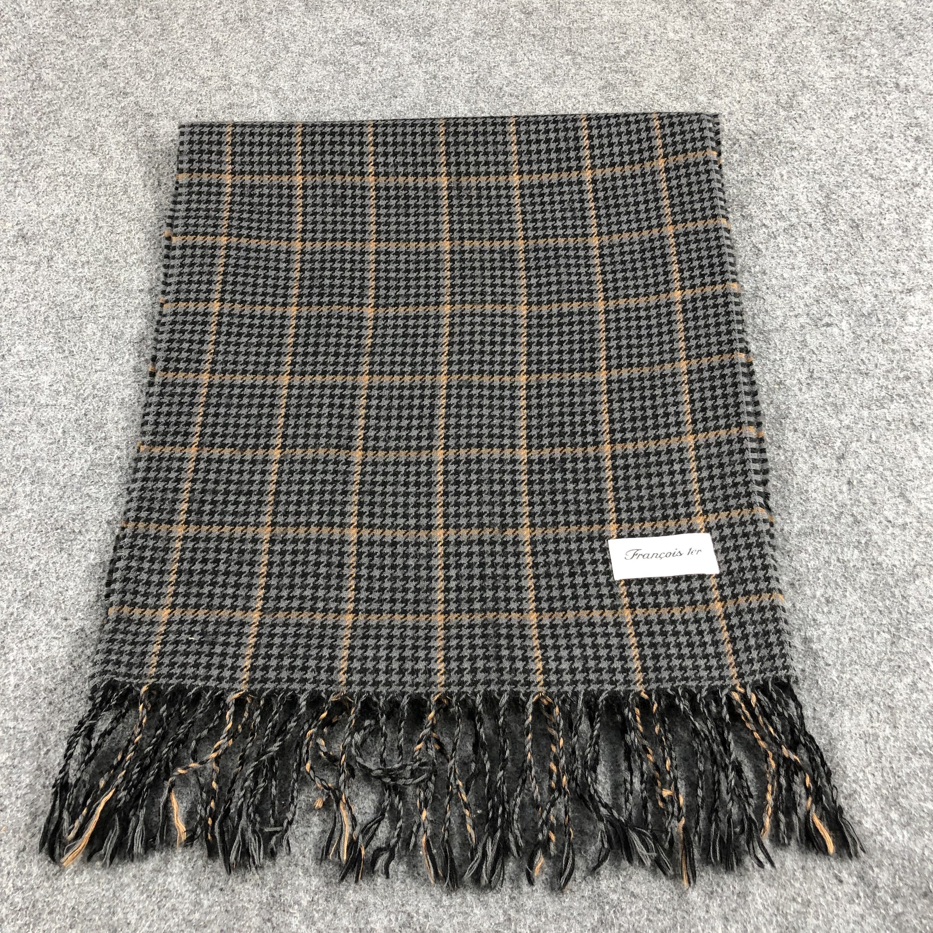 Pierre Balmain Francois 1er by Pierre Balmain Wool Scarf Muffler V816 Size ONE SIZE - 1 Thumbnail