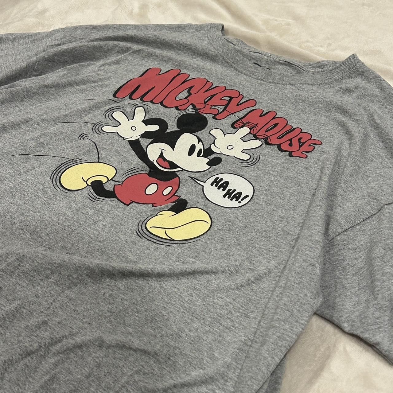 Disney Vintage Grey Disney Mickey Mouse cotton tee Size US XXL / EU 58 / 5 - 3 Thumbnail