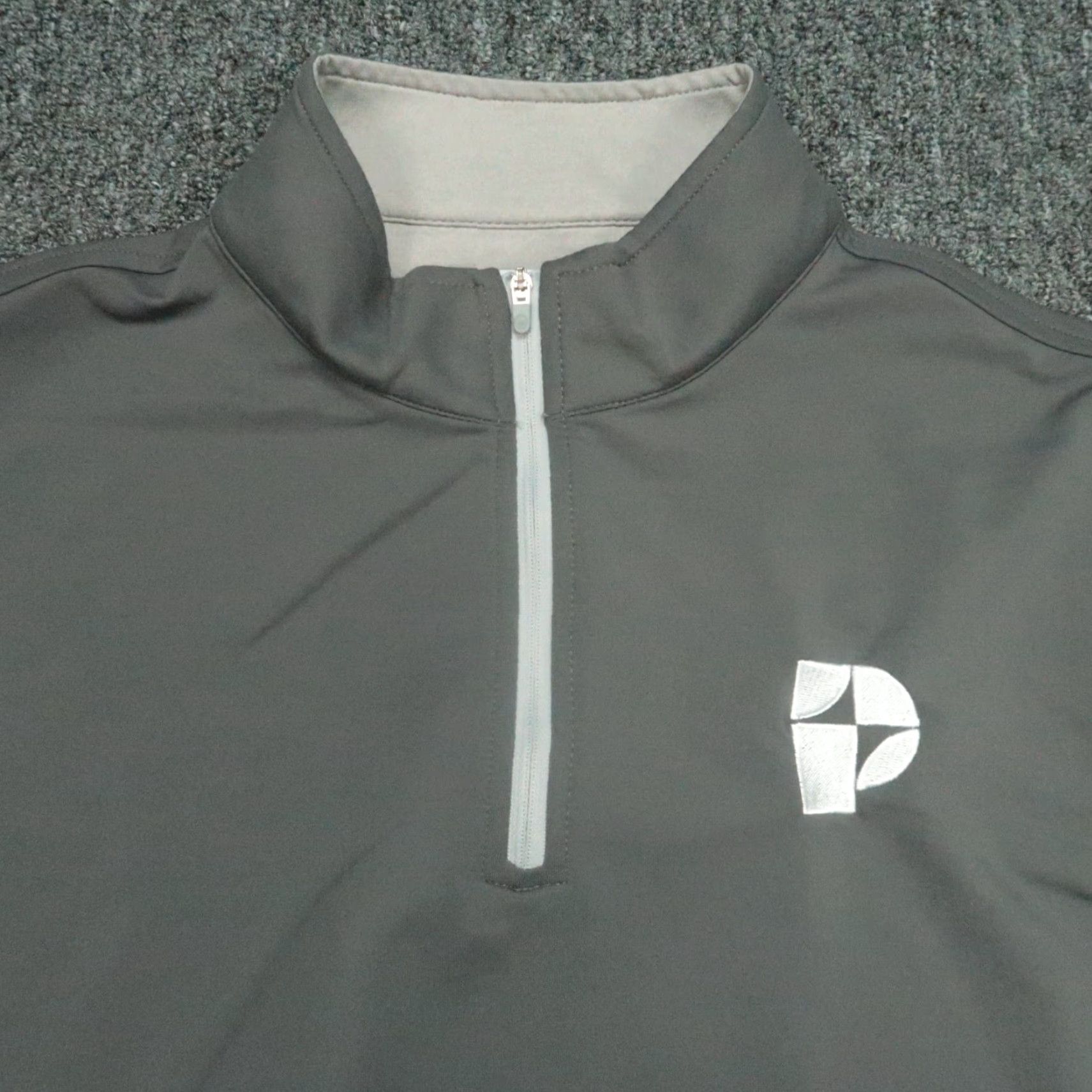 Peter Millar Peter Millar Pullover Vest Large Mens Iron Gray Perth Performance Quarter Zip Size US L / EU 52-54 / 3 - 2 Thumbnail